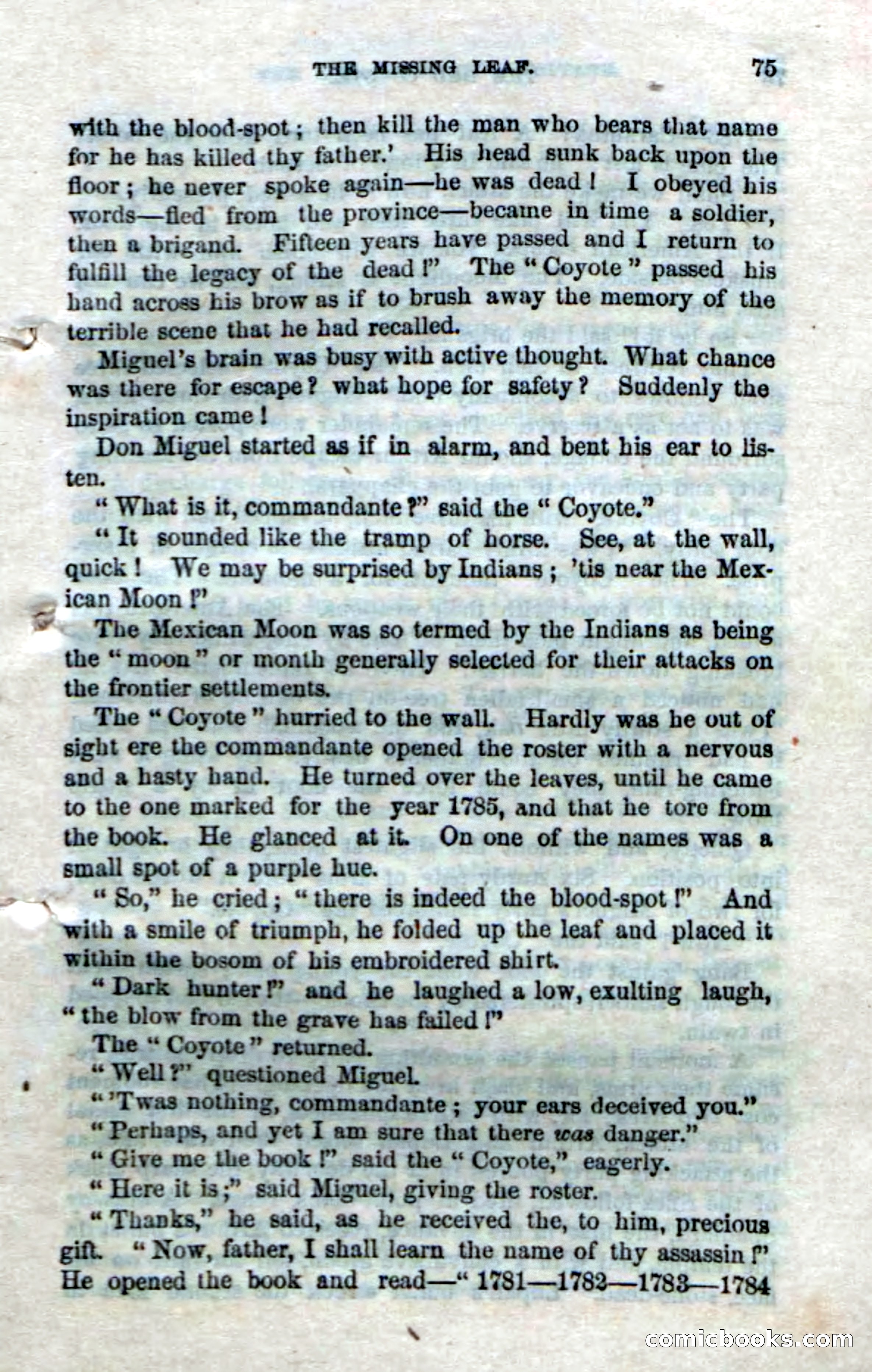 The Red Coyote; or, The Flower of the Prairie — page 73 of 100