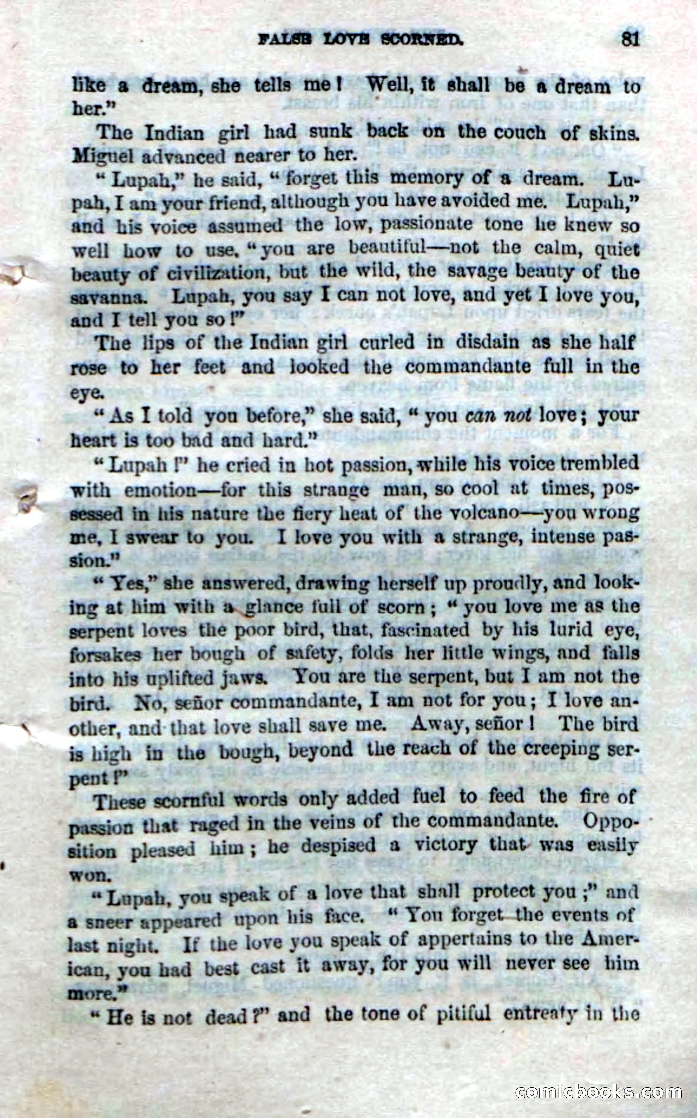 The Red Coyote; or, The Flower of the Prairie — page 79 of 100
