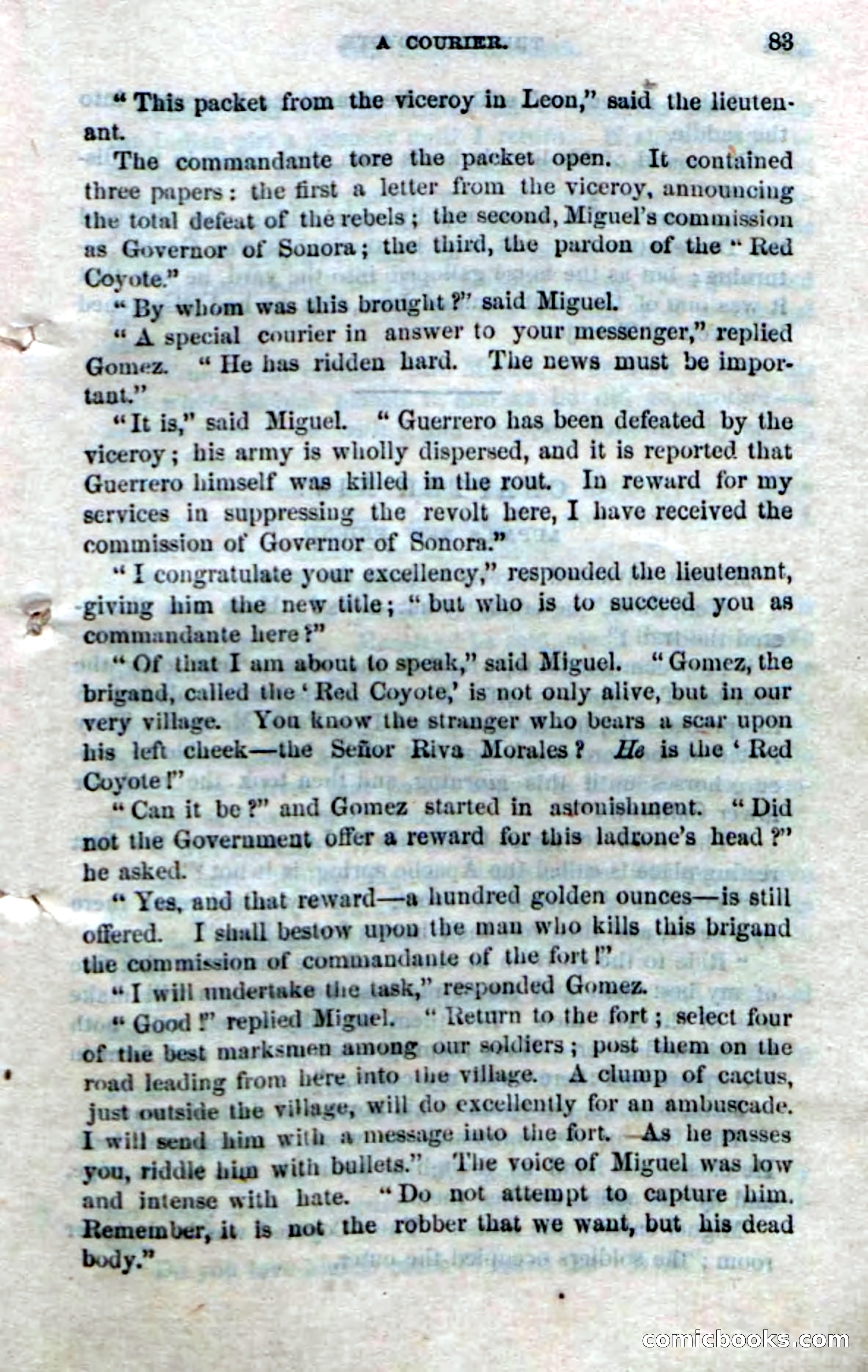 The Red Coyote; or, The Flower of the Prairie — page 81 of 100