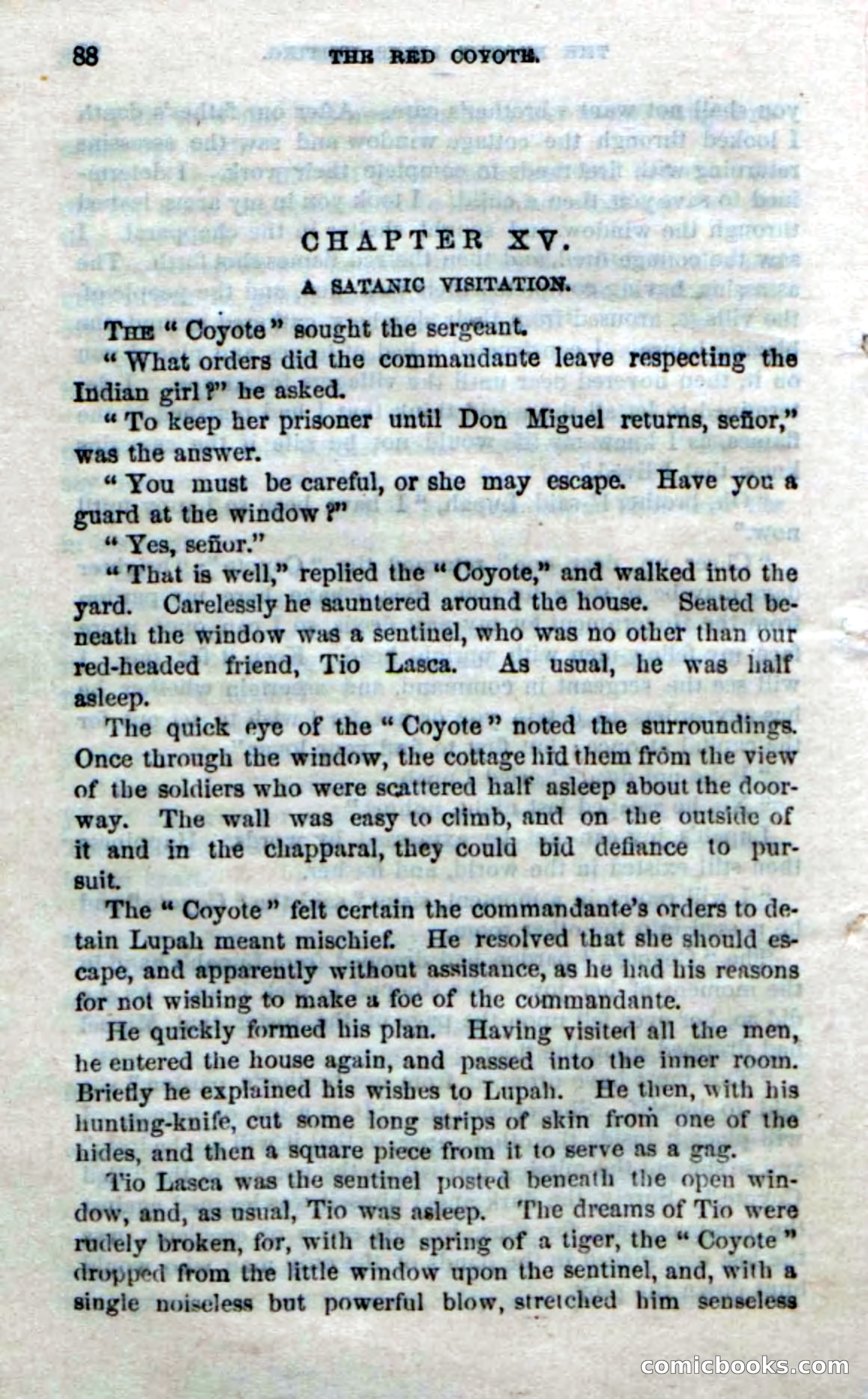 The Red Coyote; or, The Flower of the Prairie — page 86 of 100