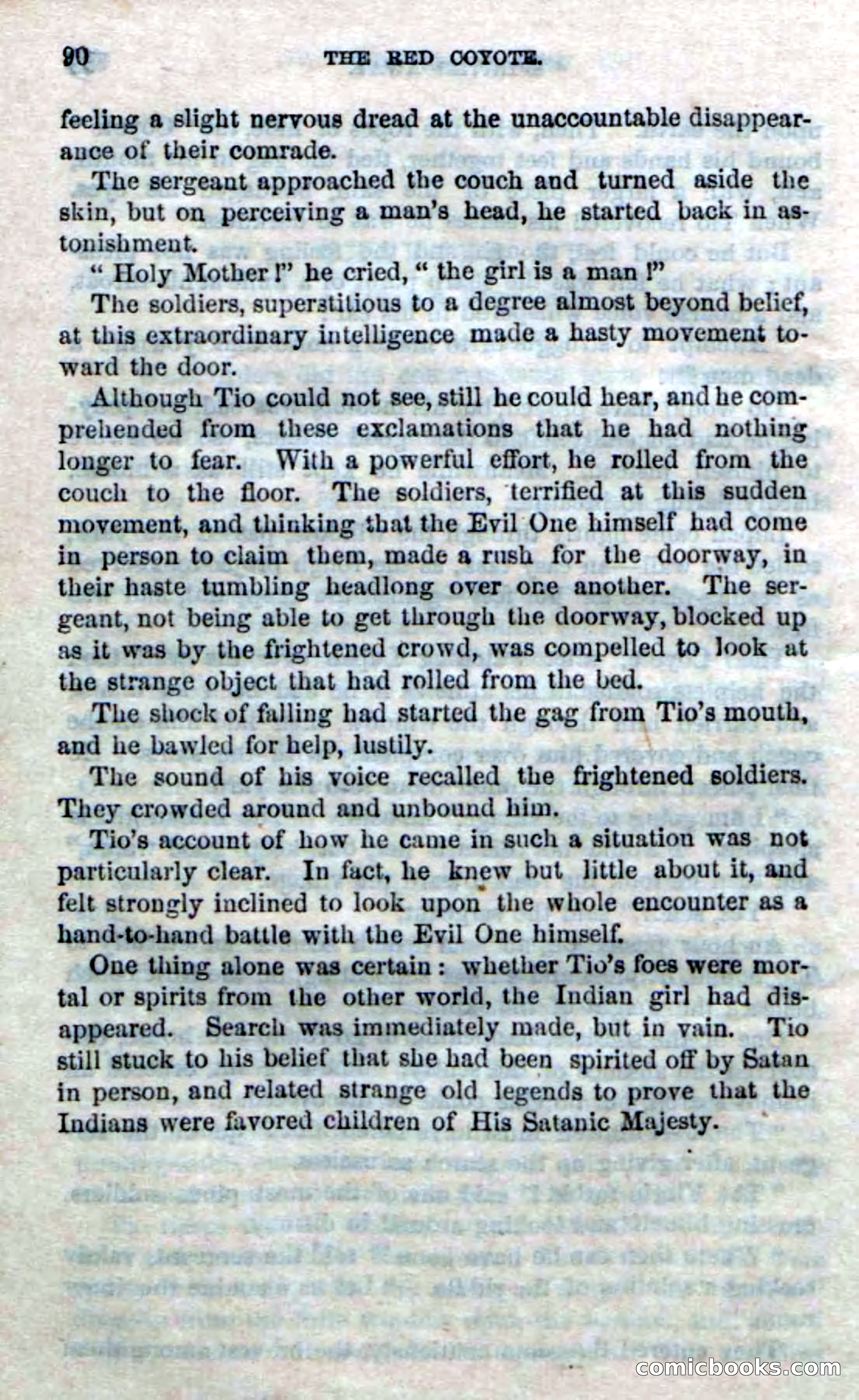 The Red Coyote; or, The Flower of the Prairie — page 88 of 100