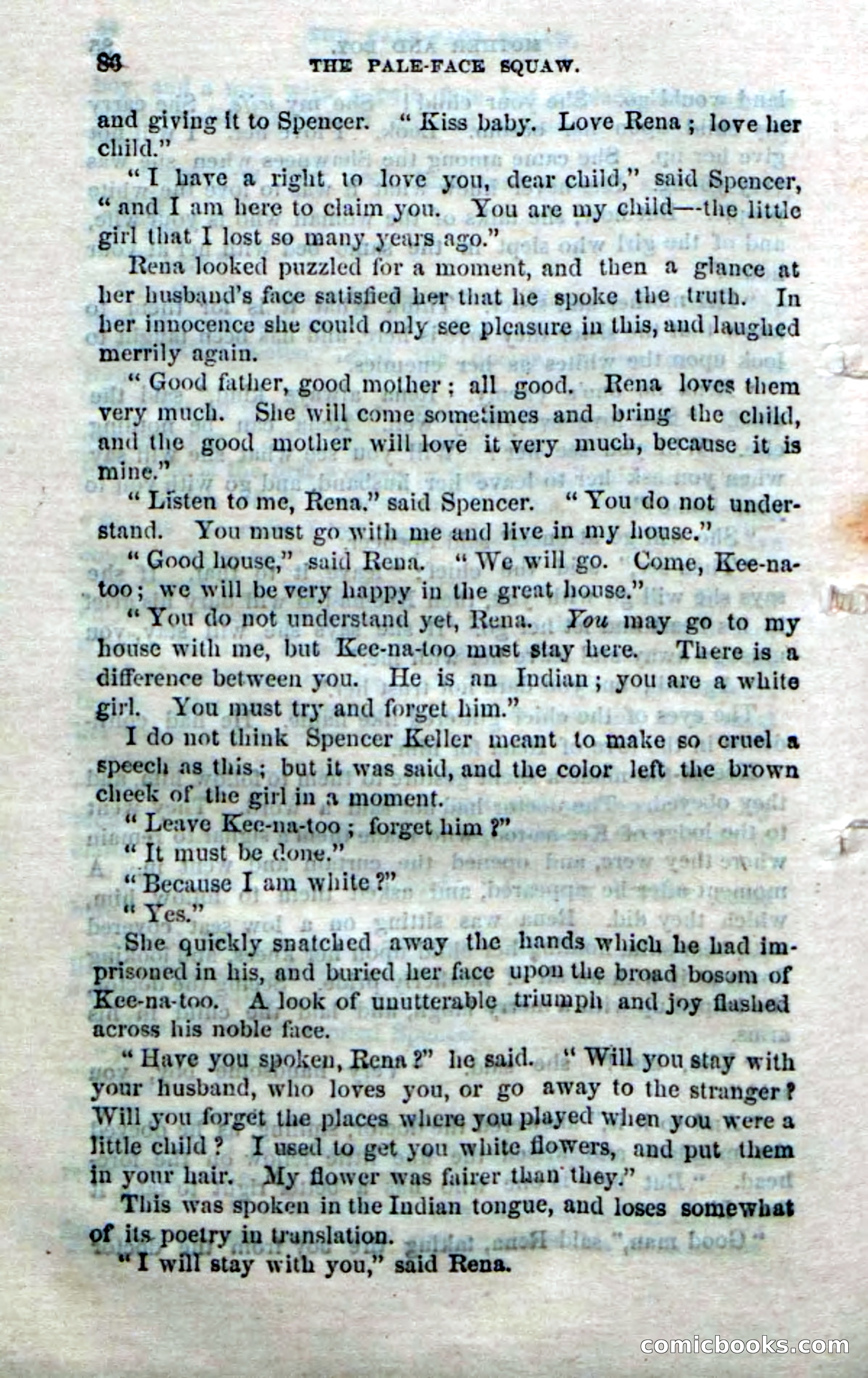 The Pale-Face Squaw — page 84 of 100