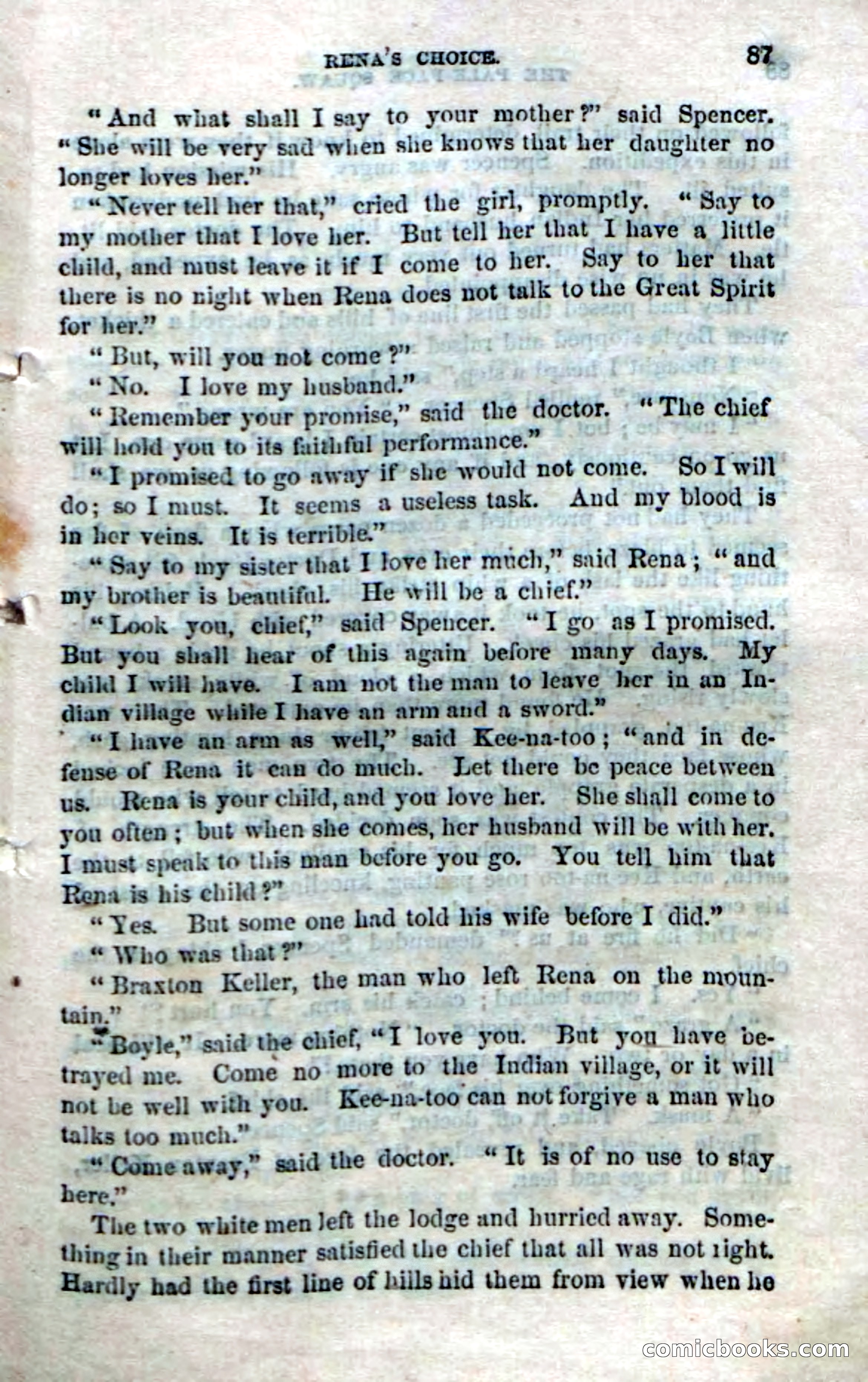 The Pale-Face Squaw — page 85 of 100