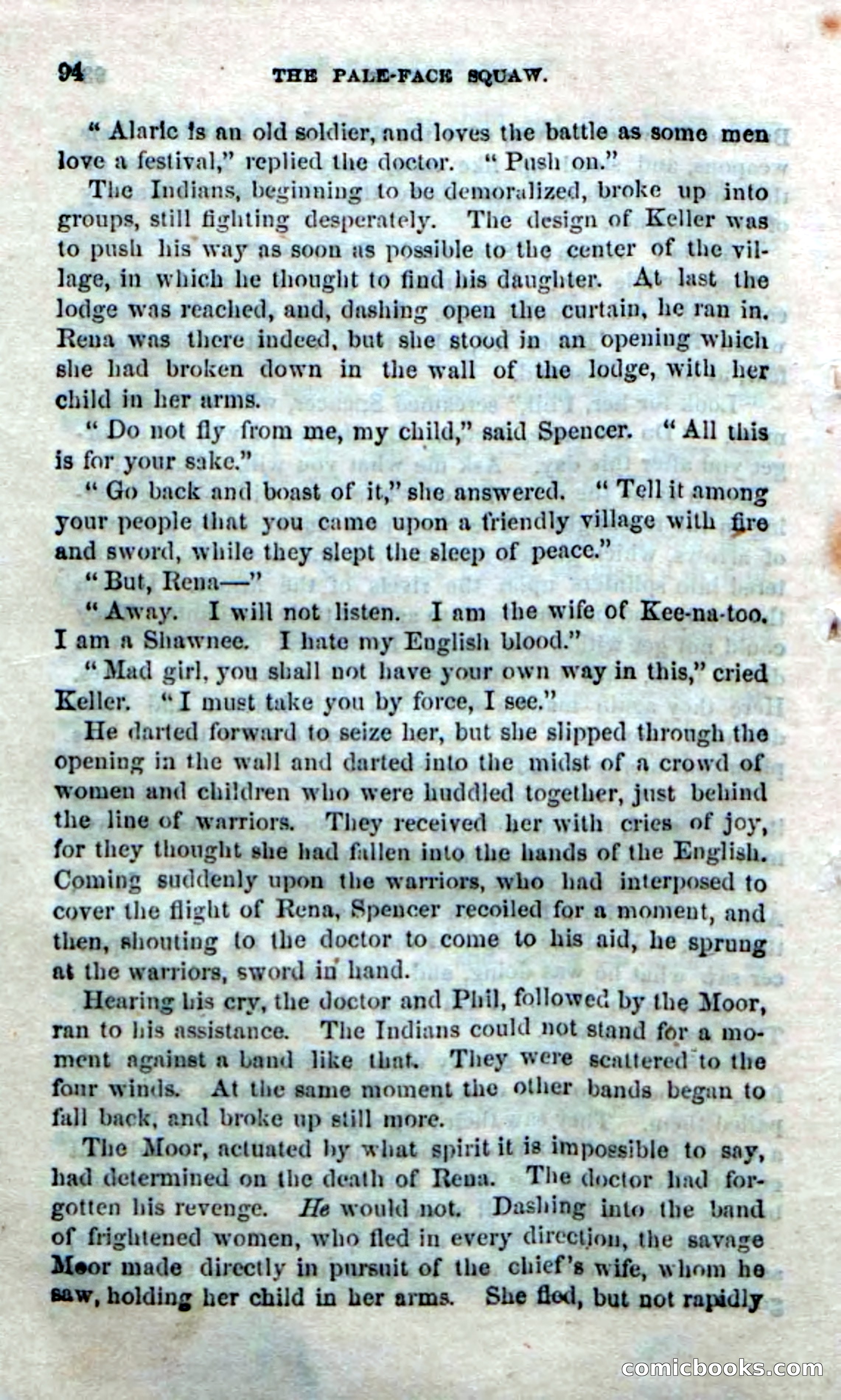 The Pale-Face Squaw — page 92 of 100