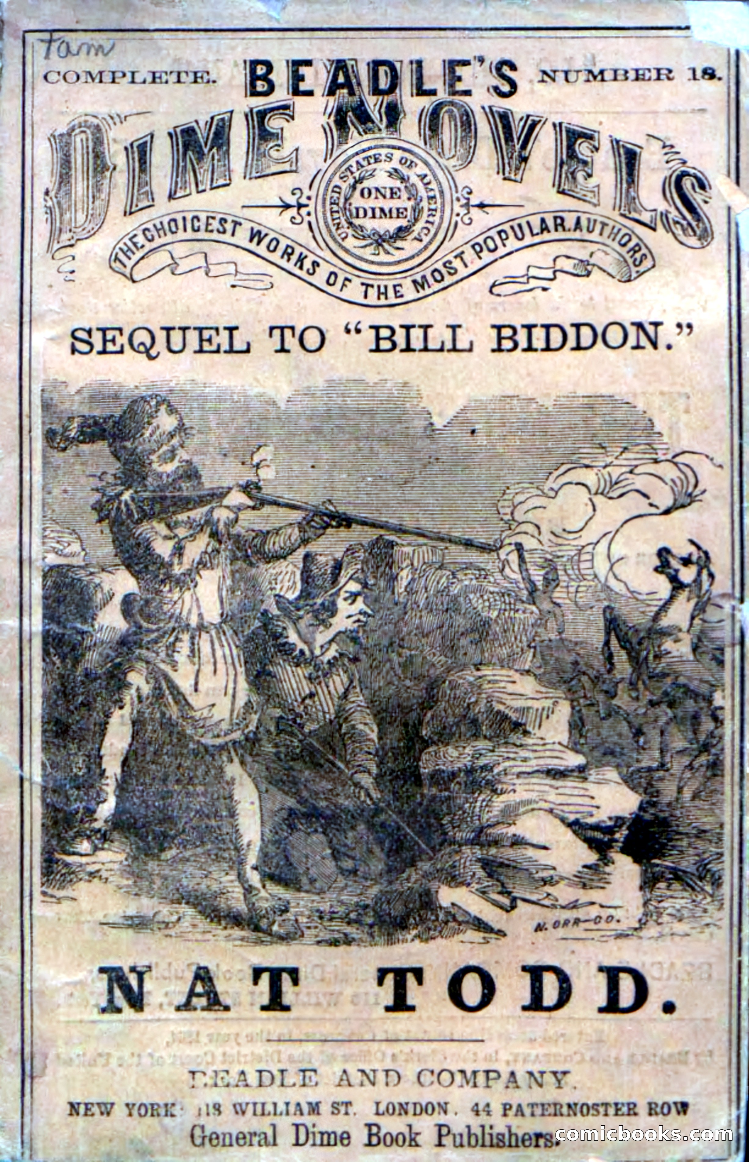 Beadle's Dime Novels No. 18