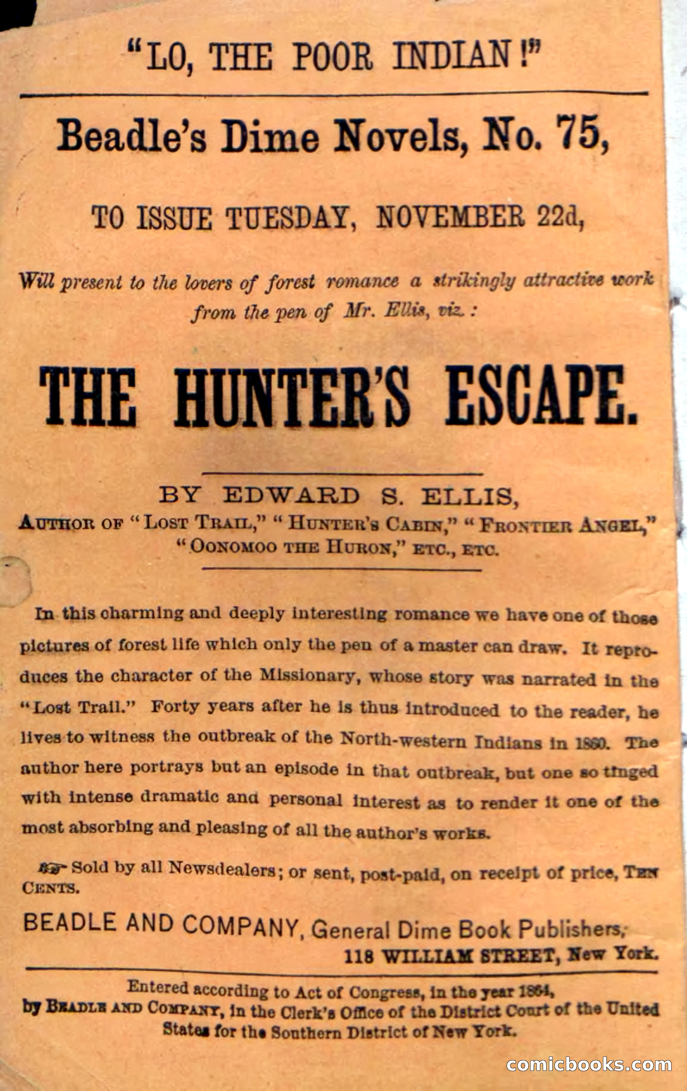 Beadle's Dime Novels No. 18 — page 2 of 136