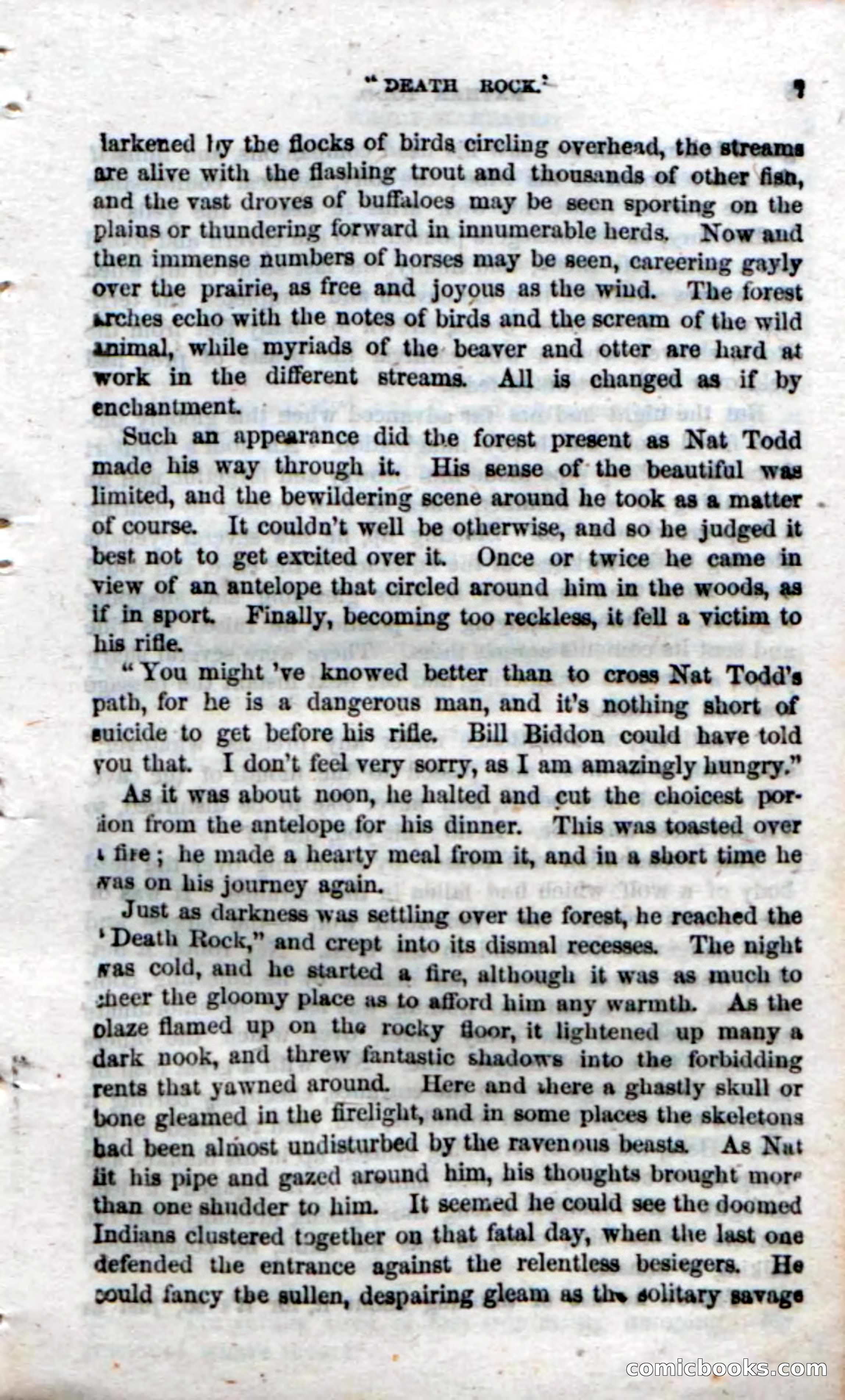 Beadle's Dime Novels No. 18 — page 9 of 136