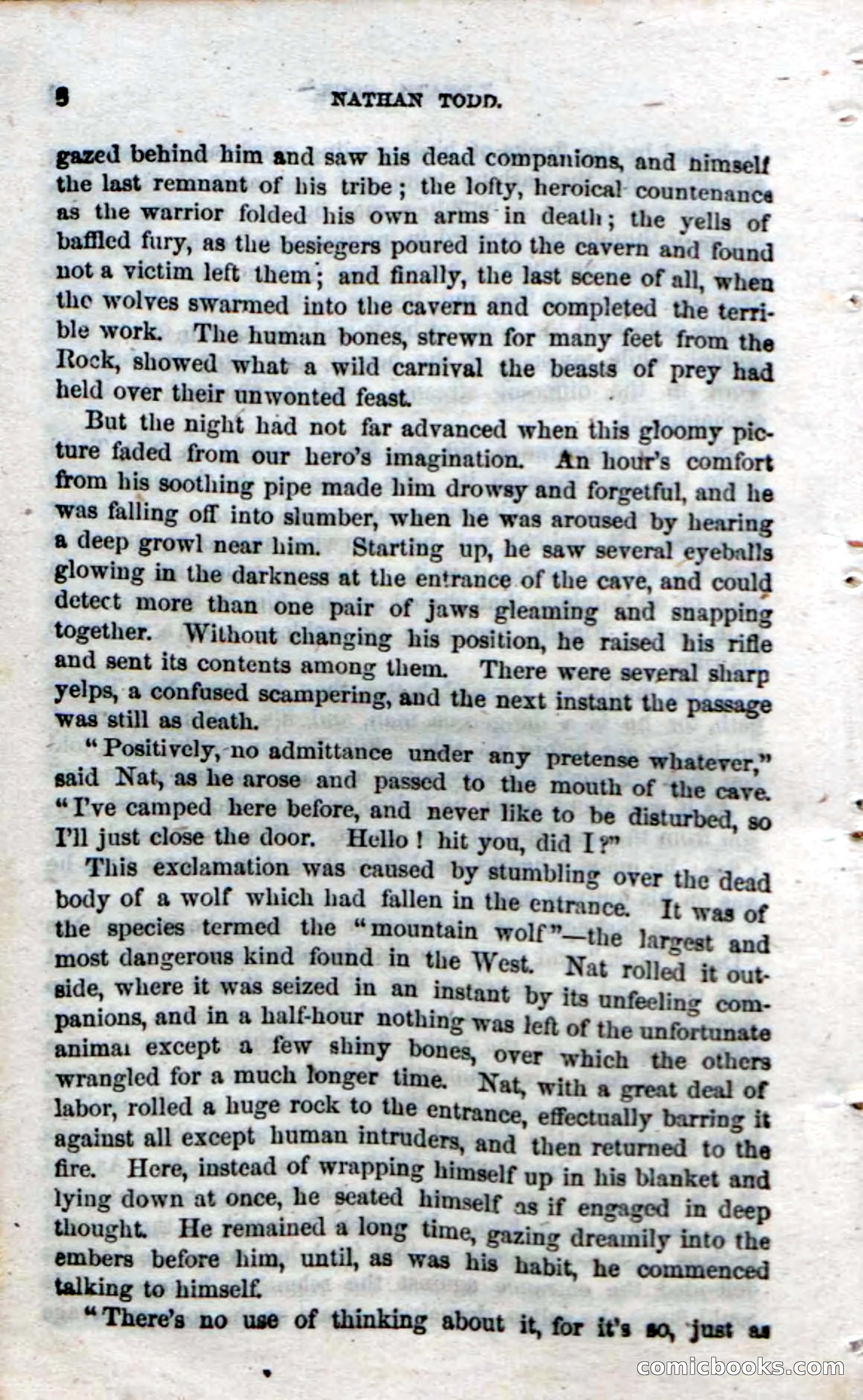 Beadle's Dime Novels No. 18 — page 10 of 136