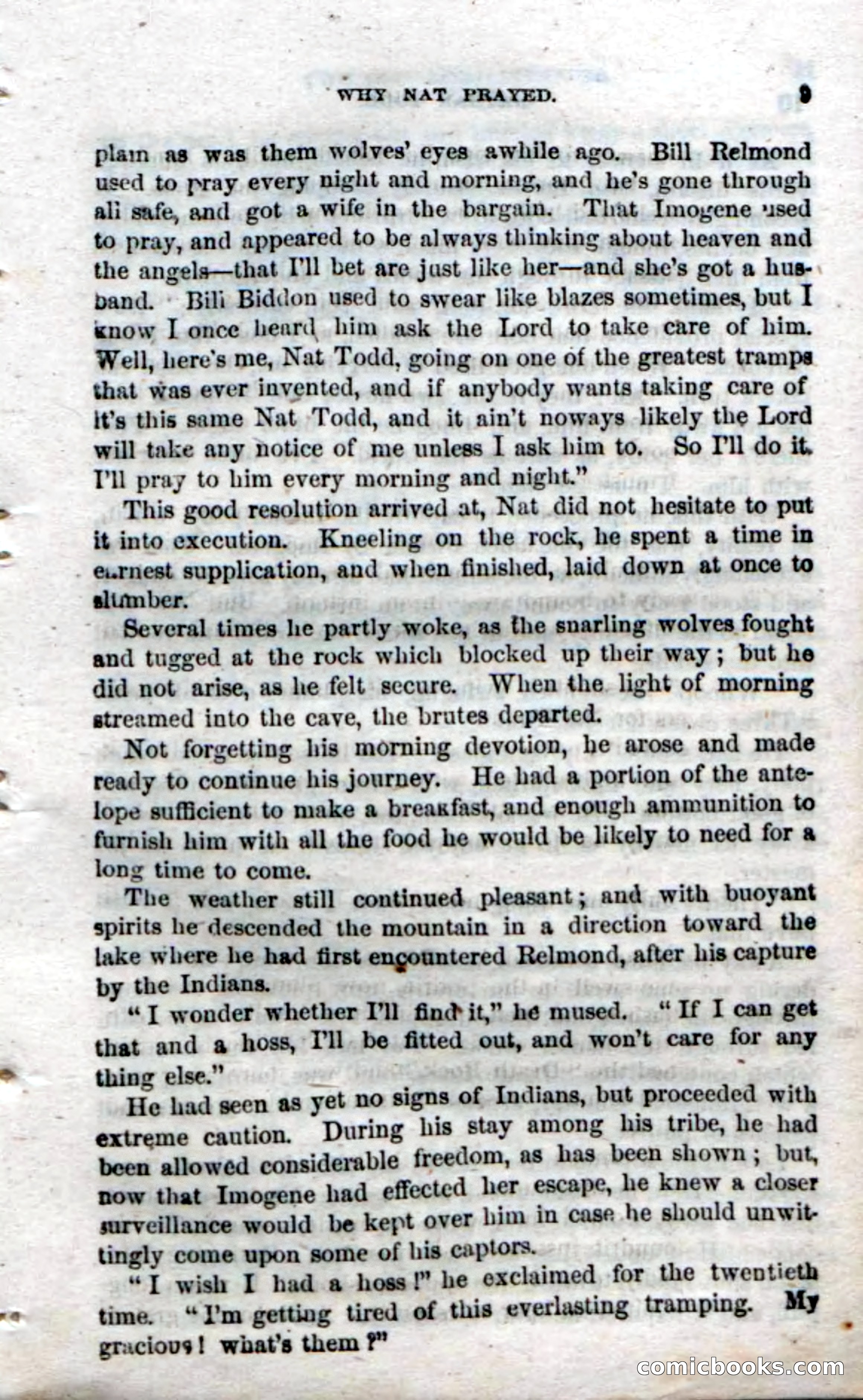 Beadle's Dime Novels No. 18 — page 11 of 136