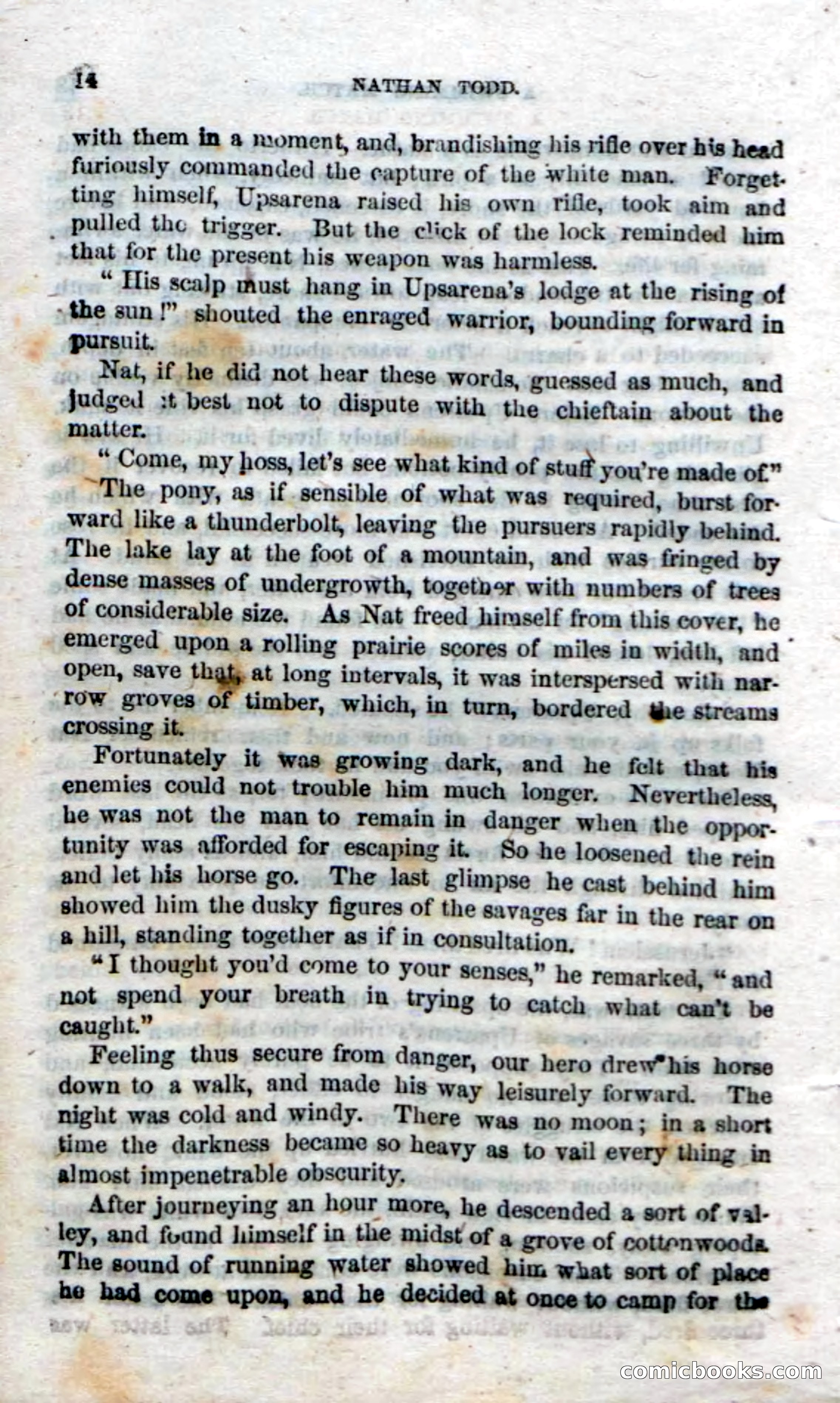Beadle's Dime Novels No. 18 — page 16 of 136