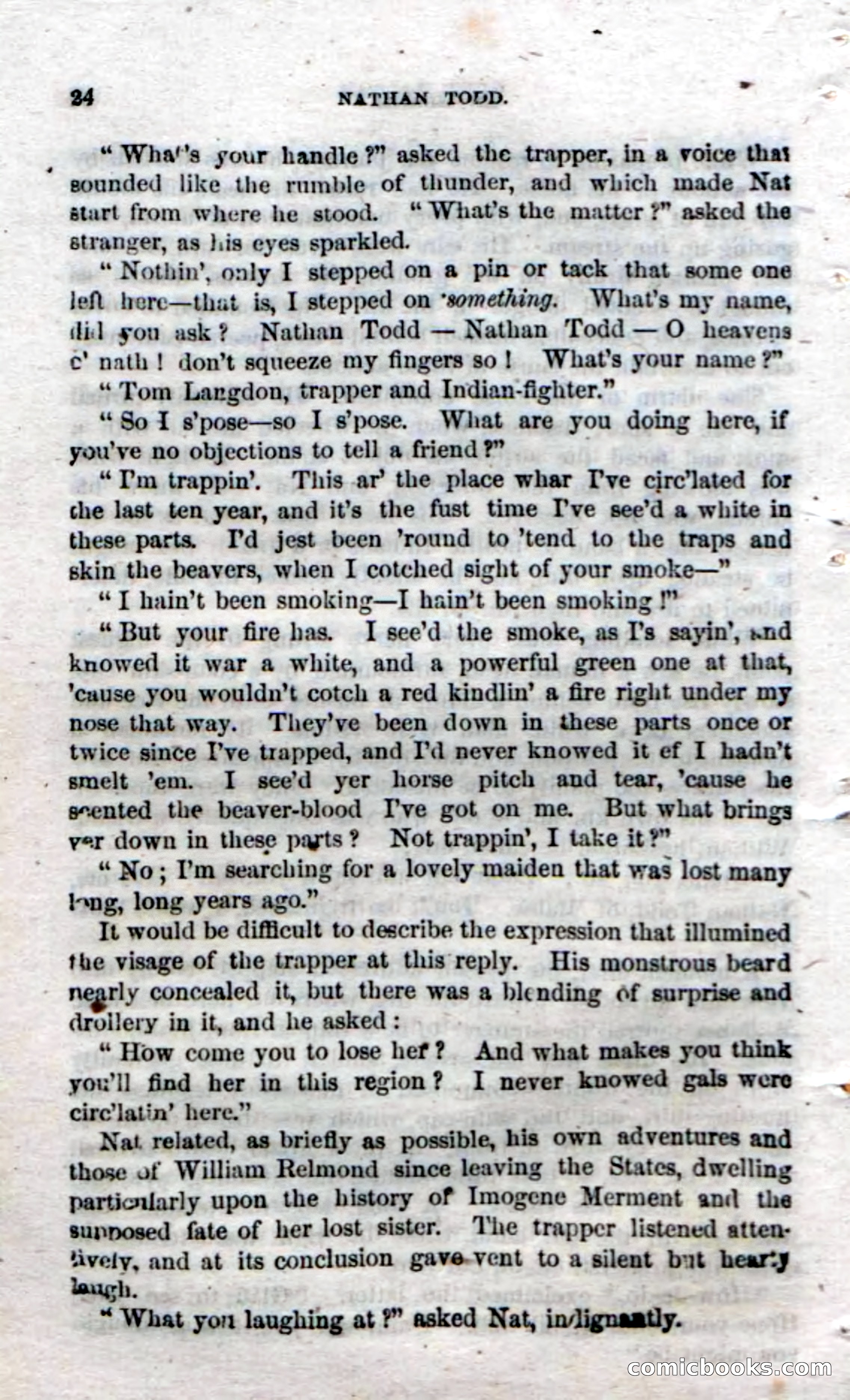 Beadle's Dime Novels No. 18 — page 26 of 136