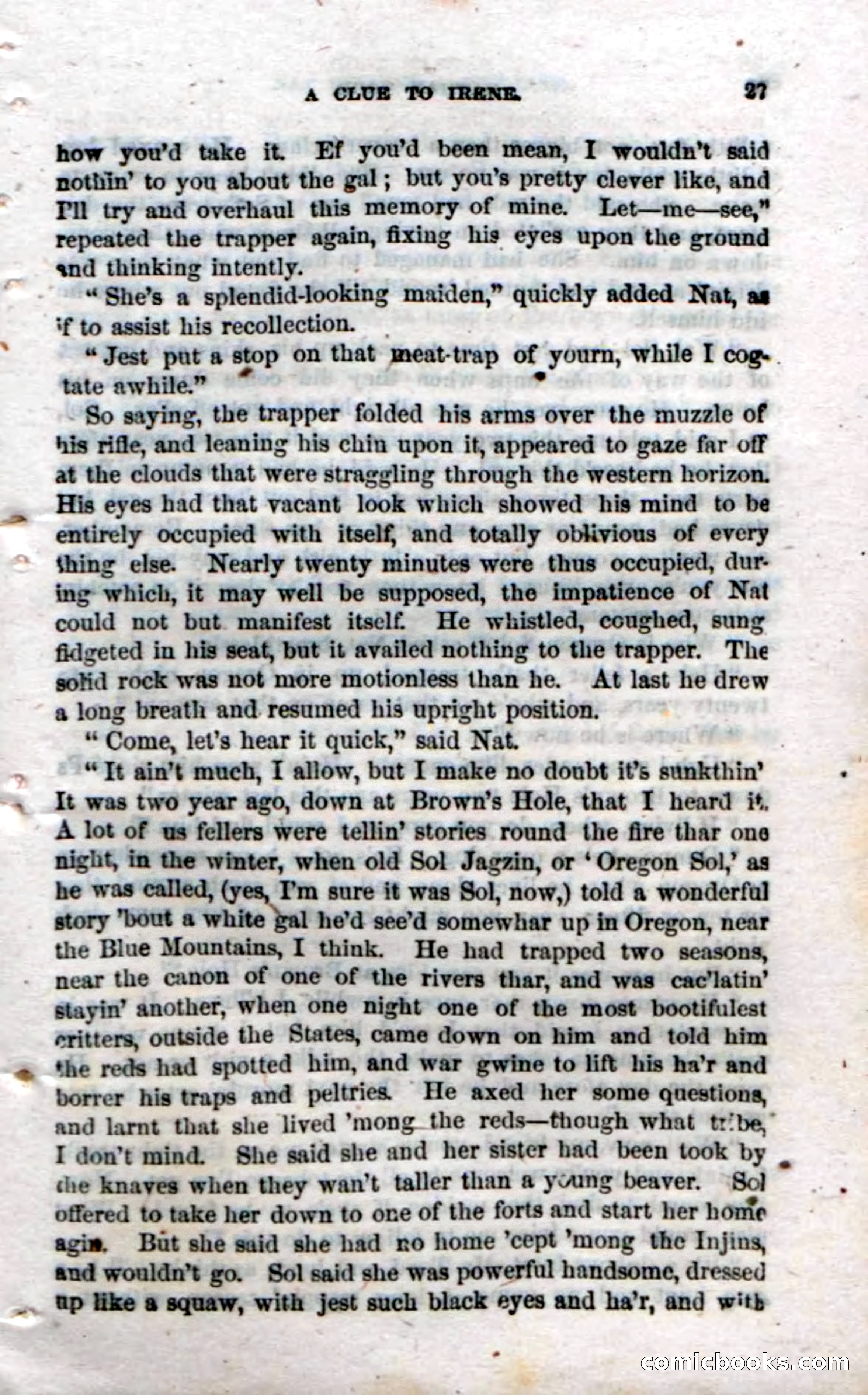 Beadle's Dime Novels No. 18 — page 29 of 136