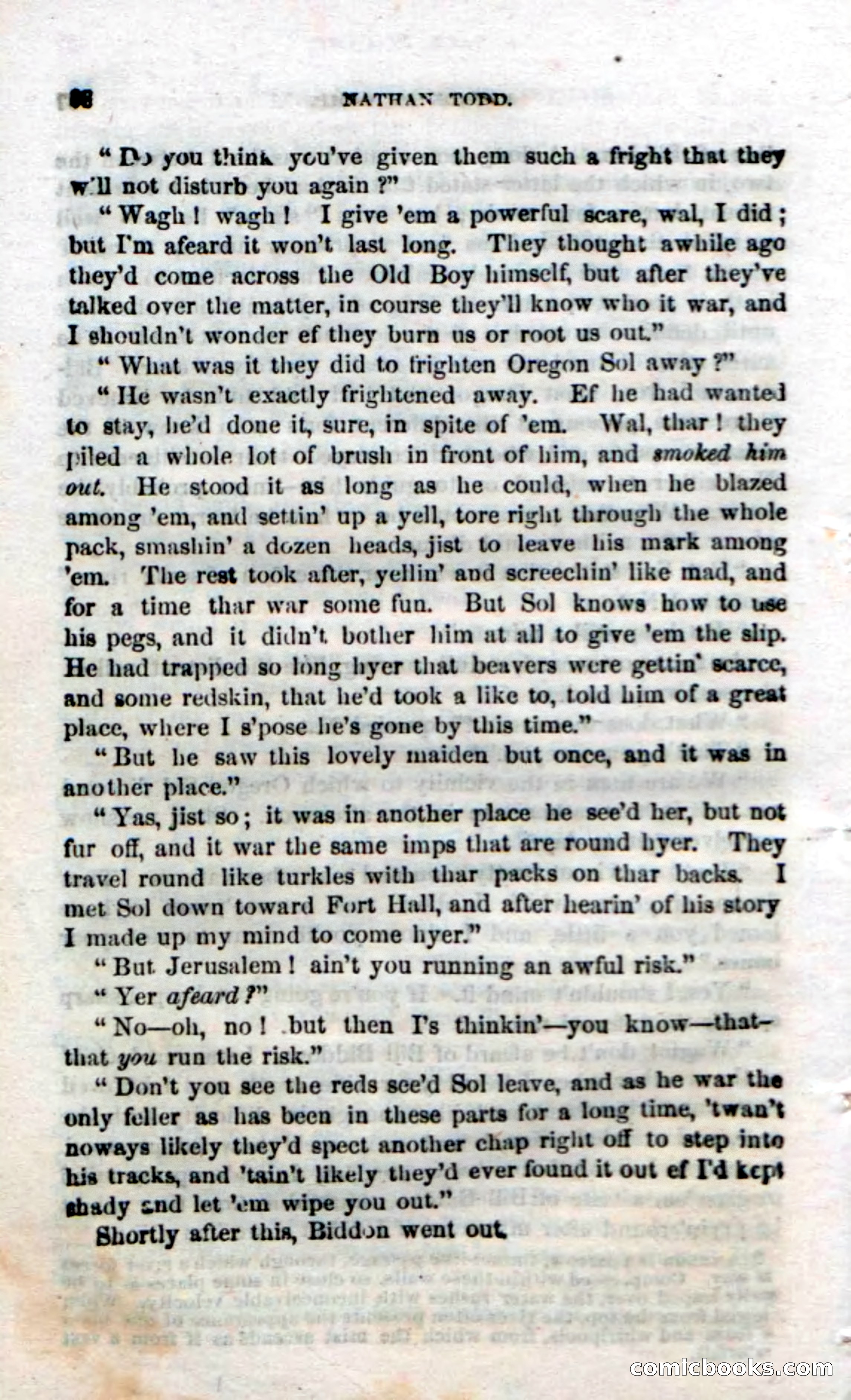 Beadle's Dime Novels No. 18 — page 70 of 136