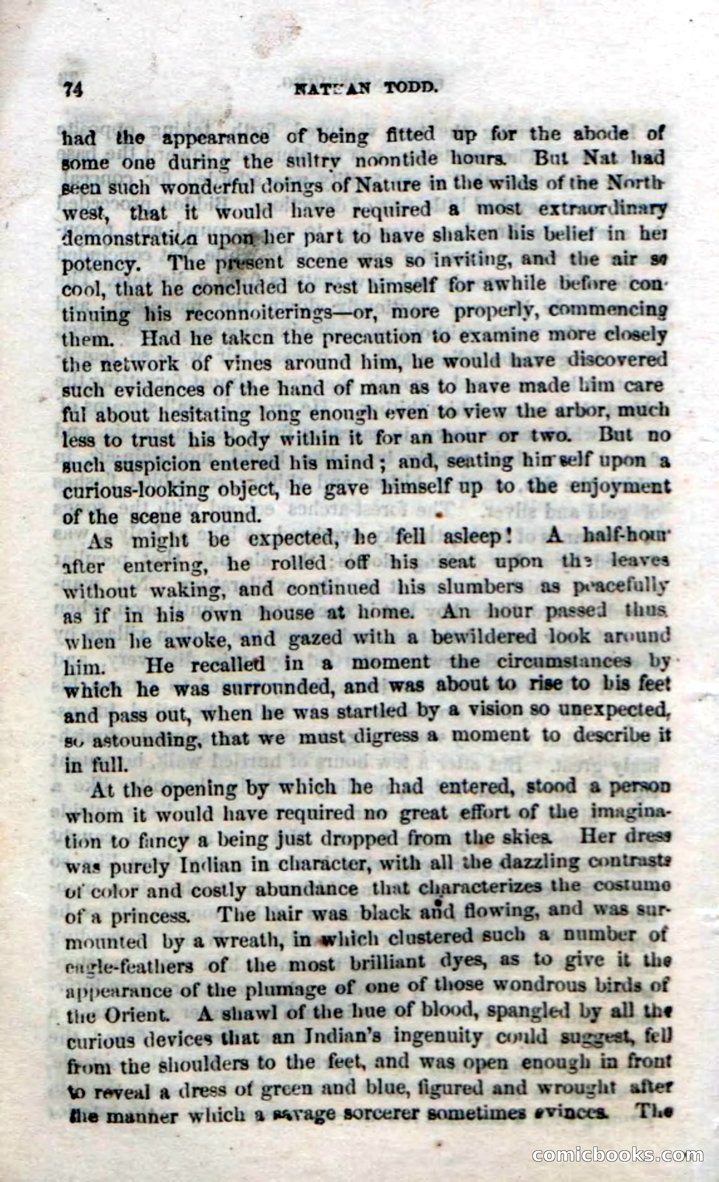 Beadle's Dime Novels No. 18 — page 76 of 136