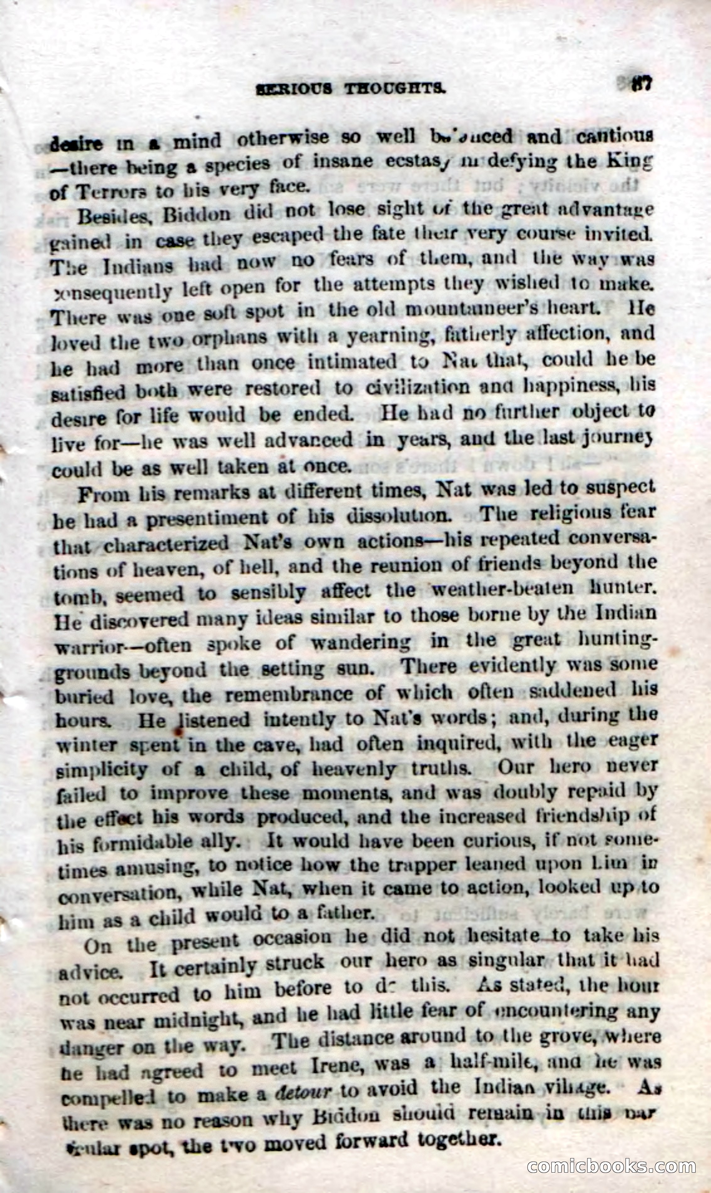 Beadle's Dime Novels No. 18 — page 89 of 136