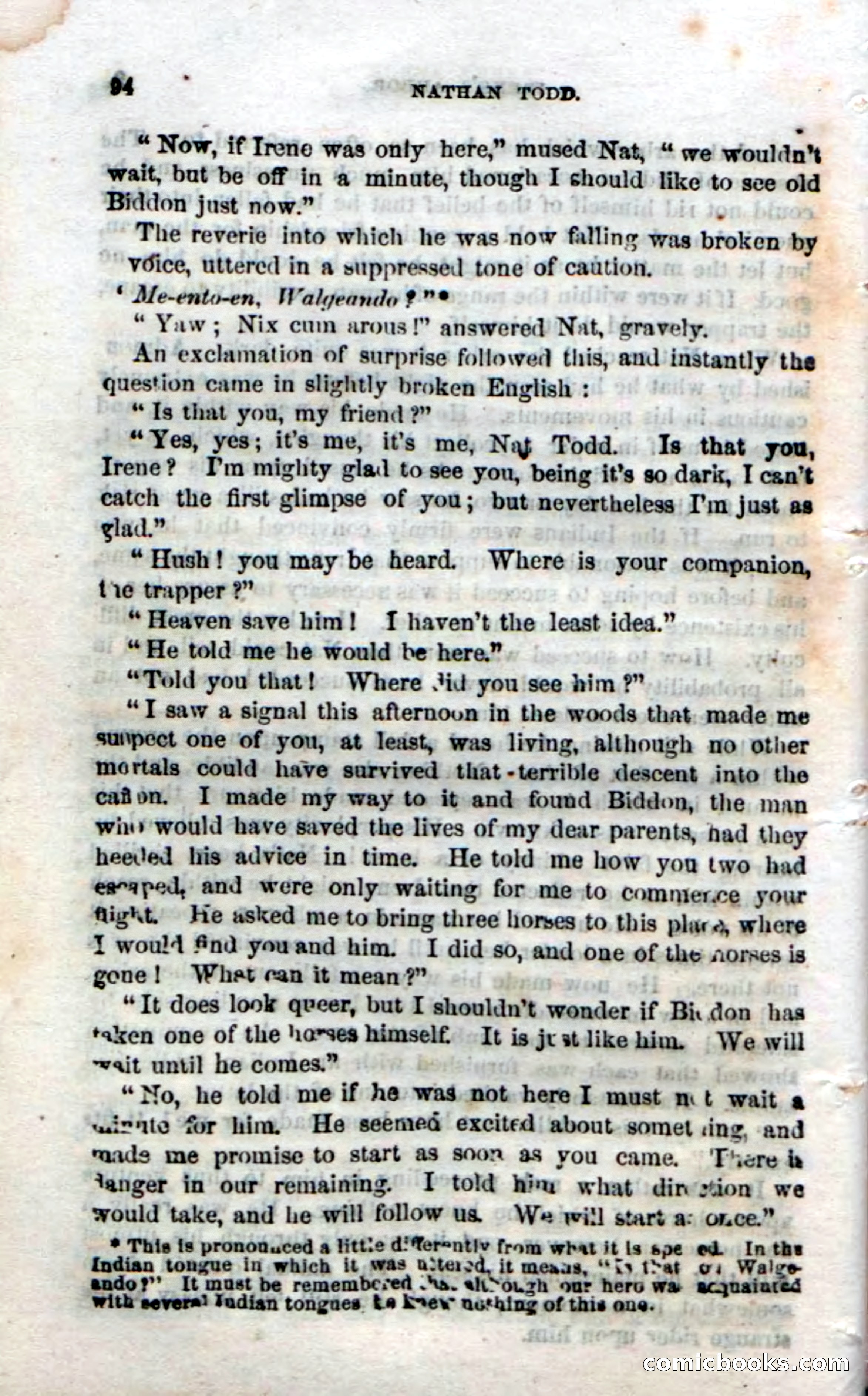 Beadle's Dime Novels No. 18 — page 96 of 136