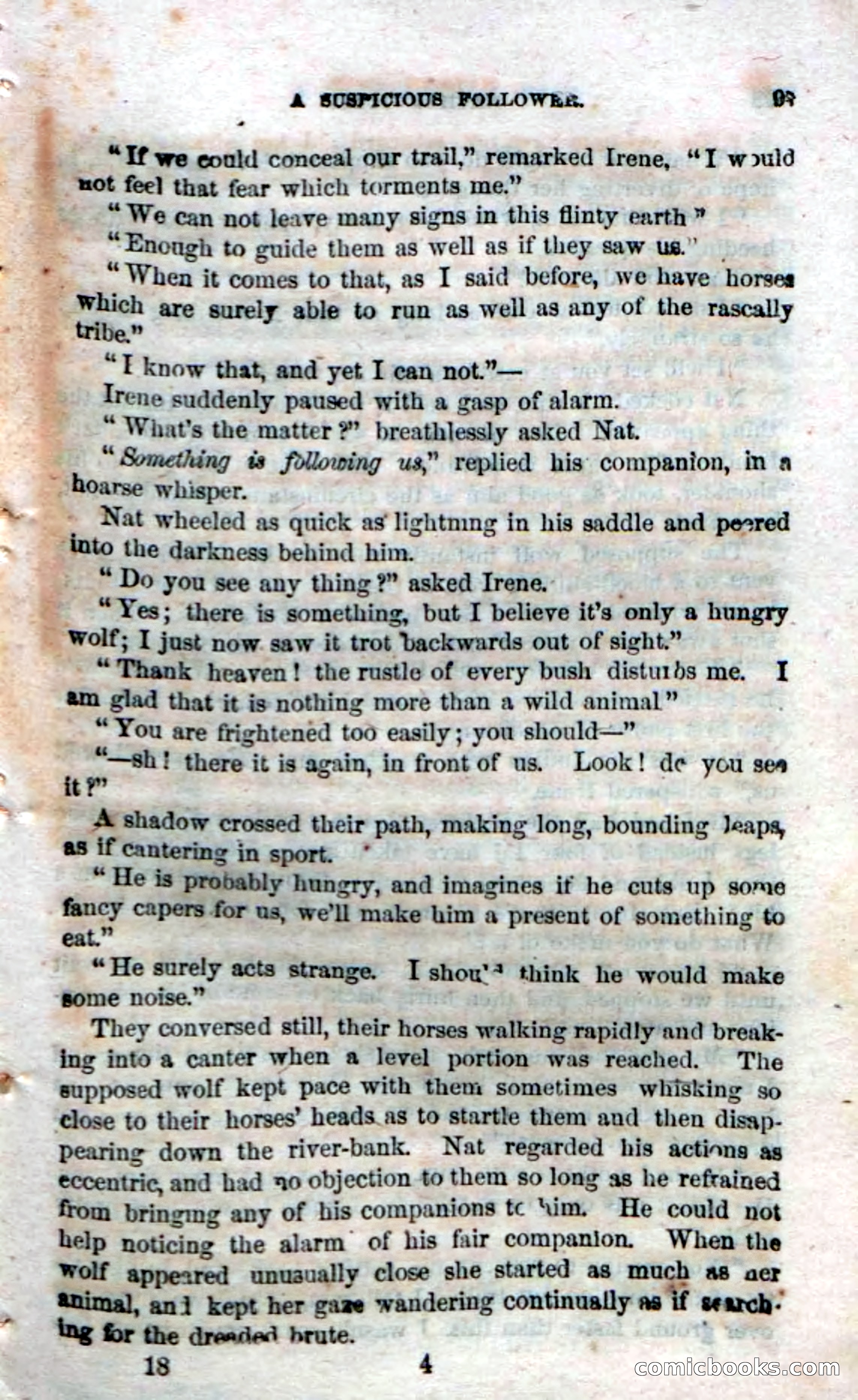 Beadle's Dime Novels No. 18 — page 99 of 136