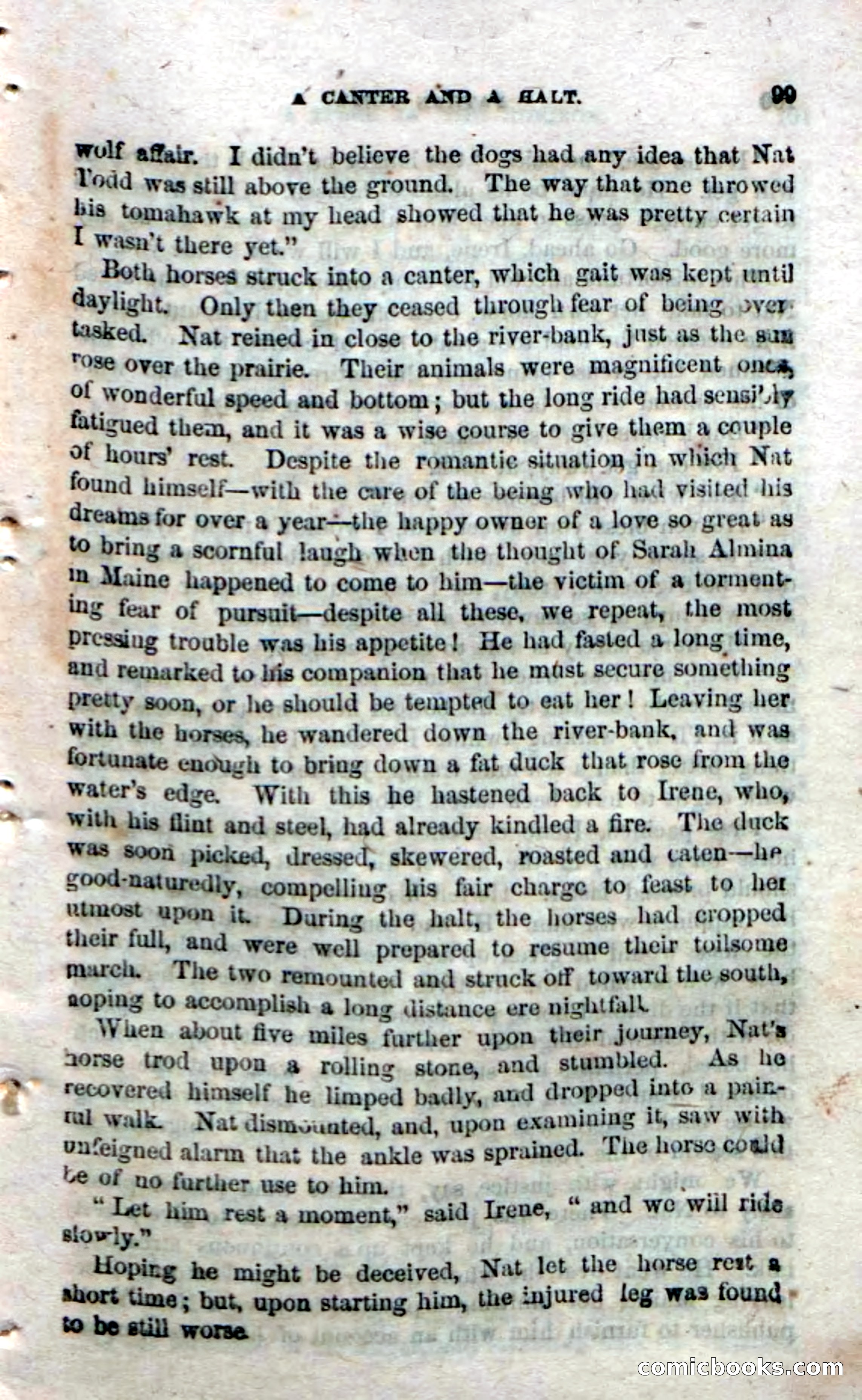 Beadle's Dime Novels No. 18 — page 101 of 136