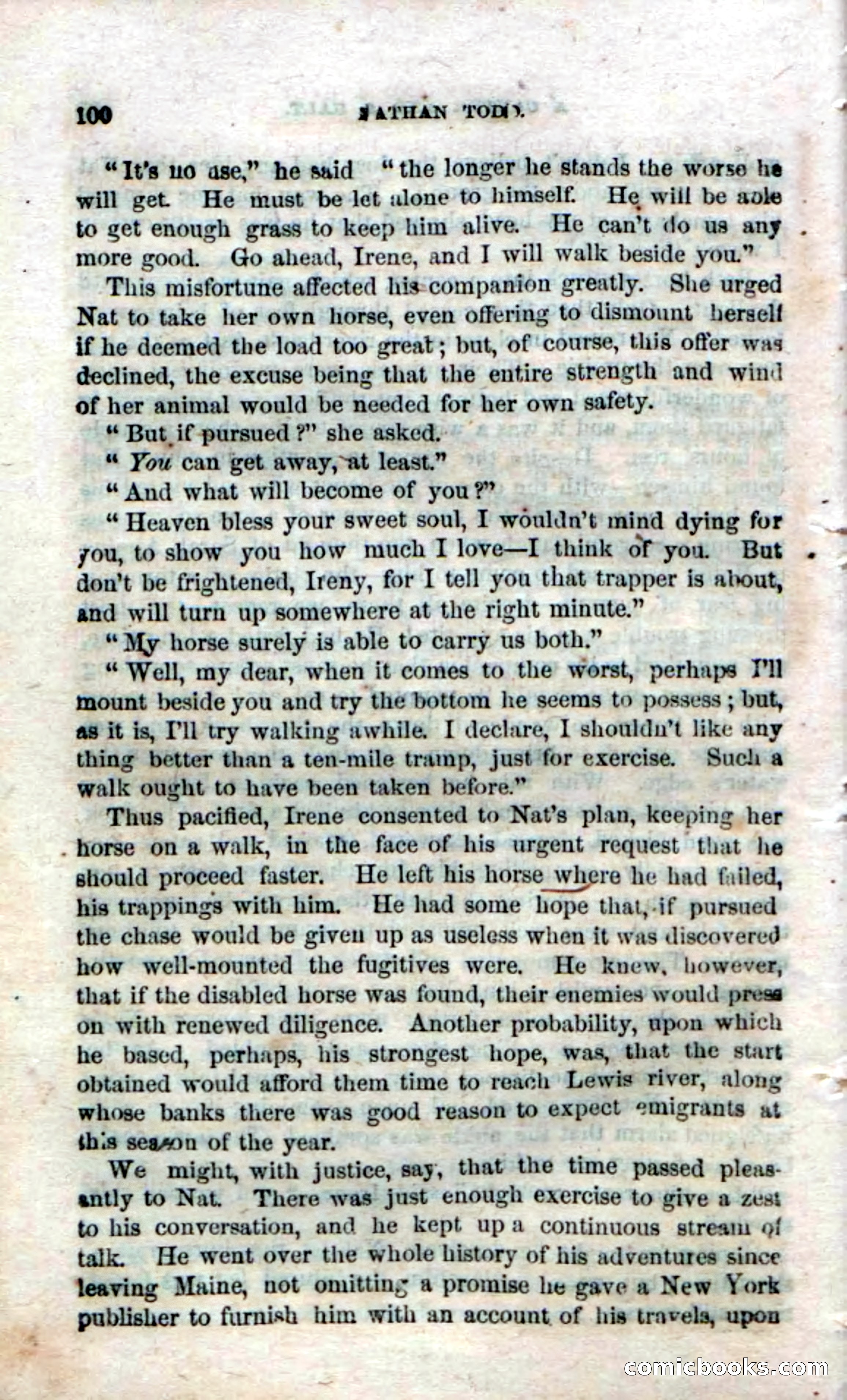 Beadle's Dime Novels No. 18 — page 102 of 136