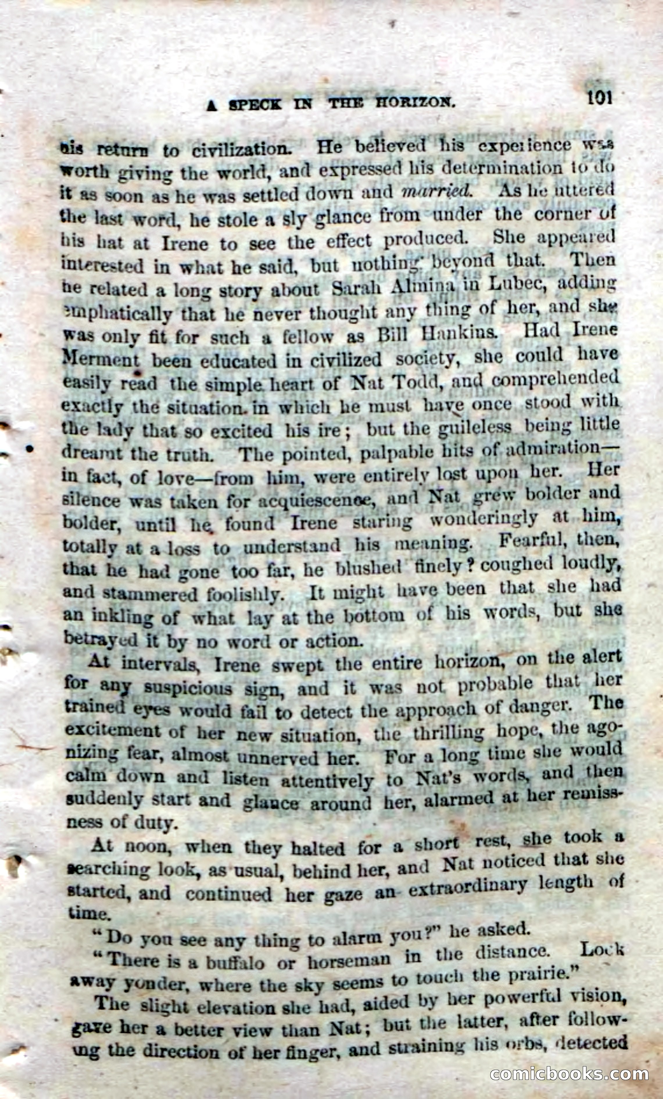 Beadle's Dime Novels No. 18 — page 103 of 136