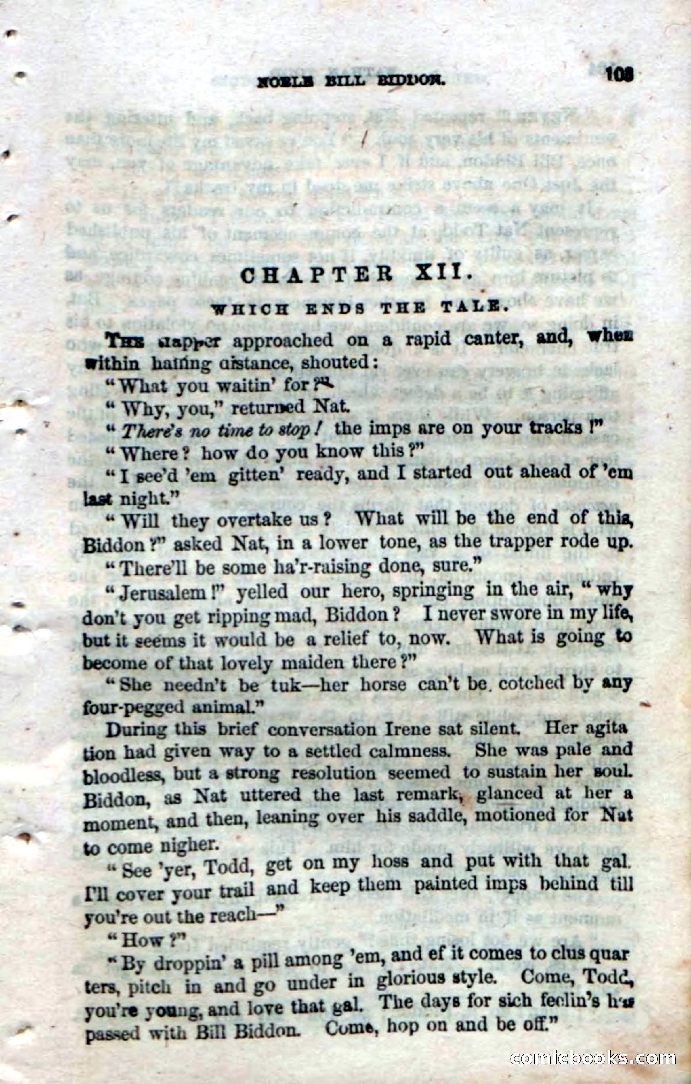 Beadle's Dime Novels No. 18 — page 105 of 136