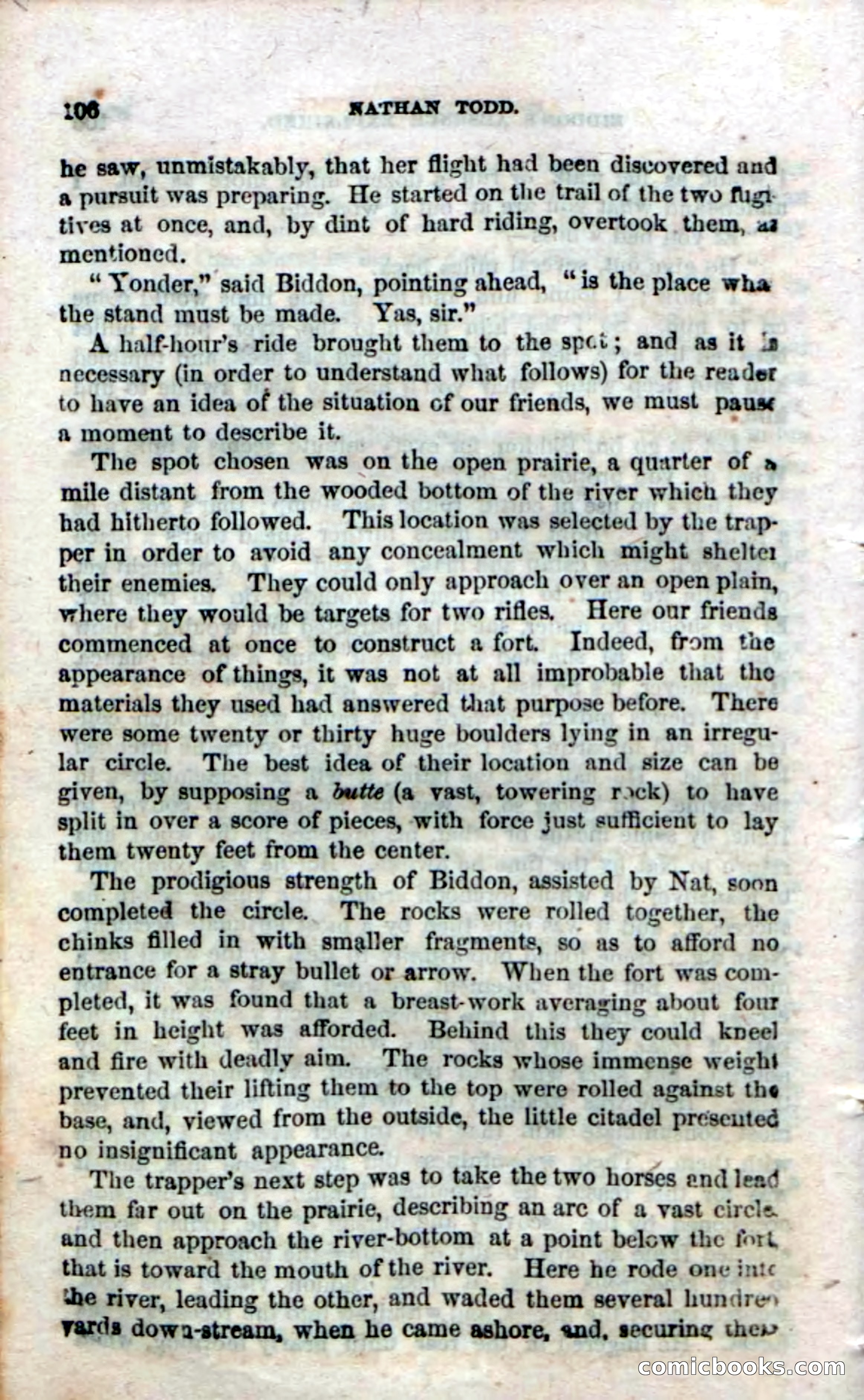 Beadle's Dime Novels No. 18 — page 108 of 136