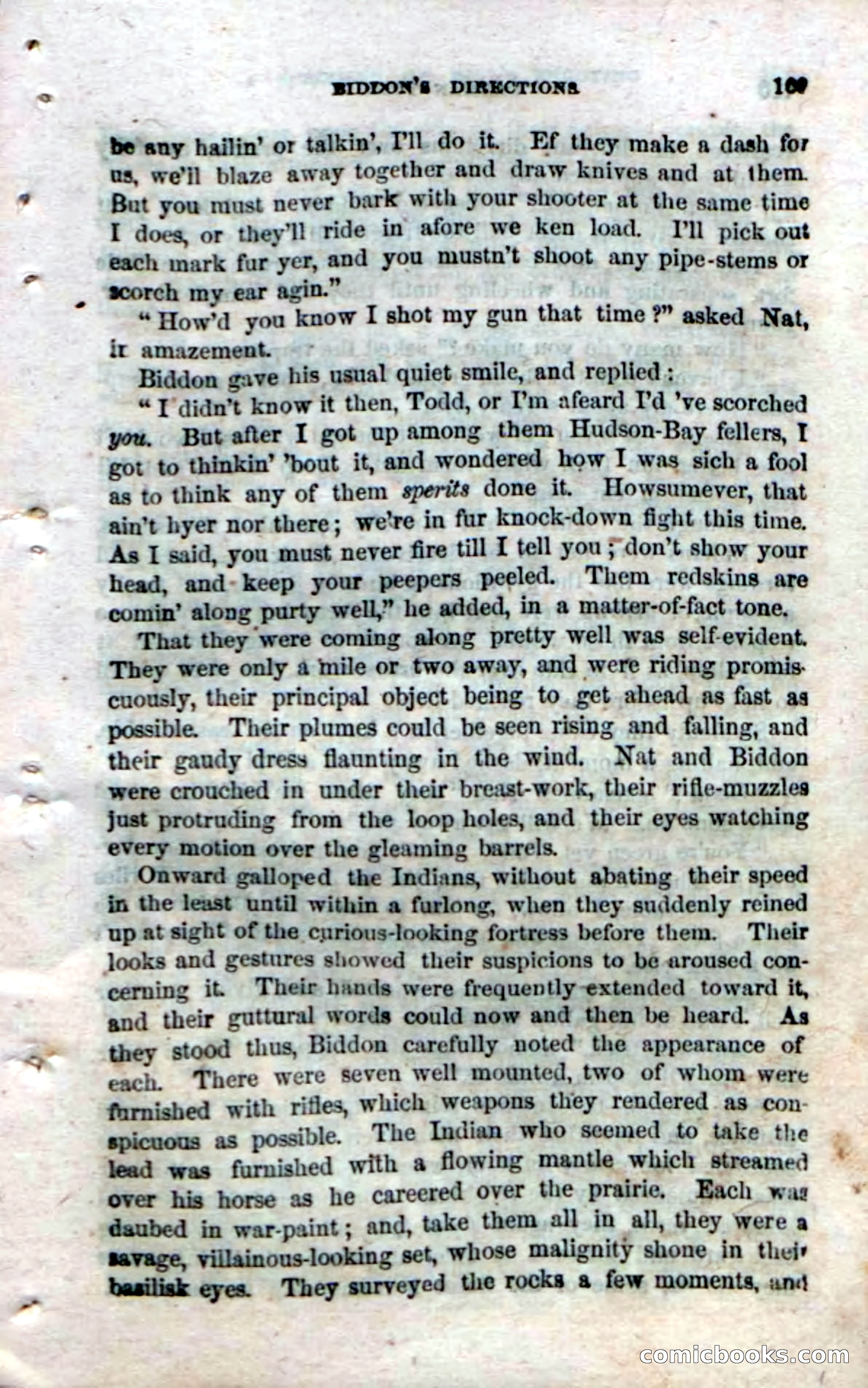 Beadle's Dime Novels No. 18 — page 111 of 136