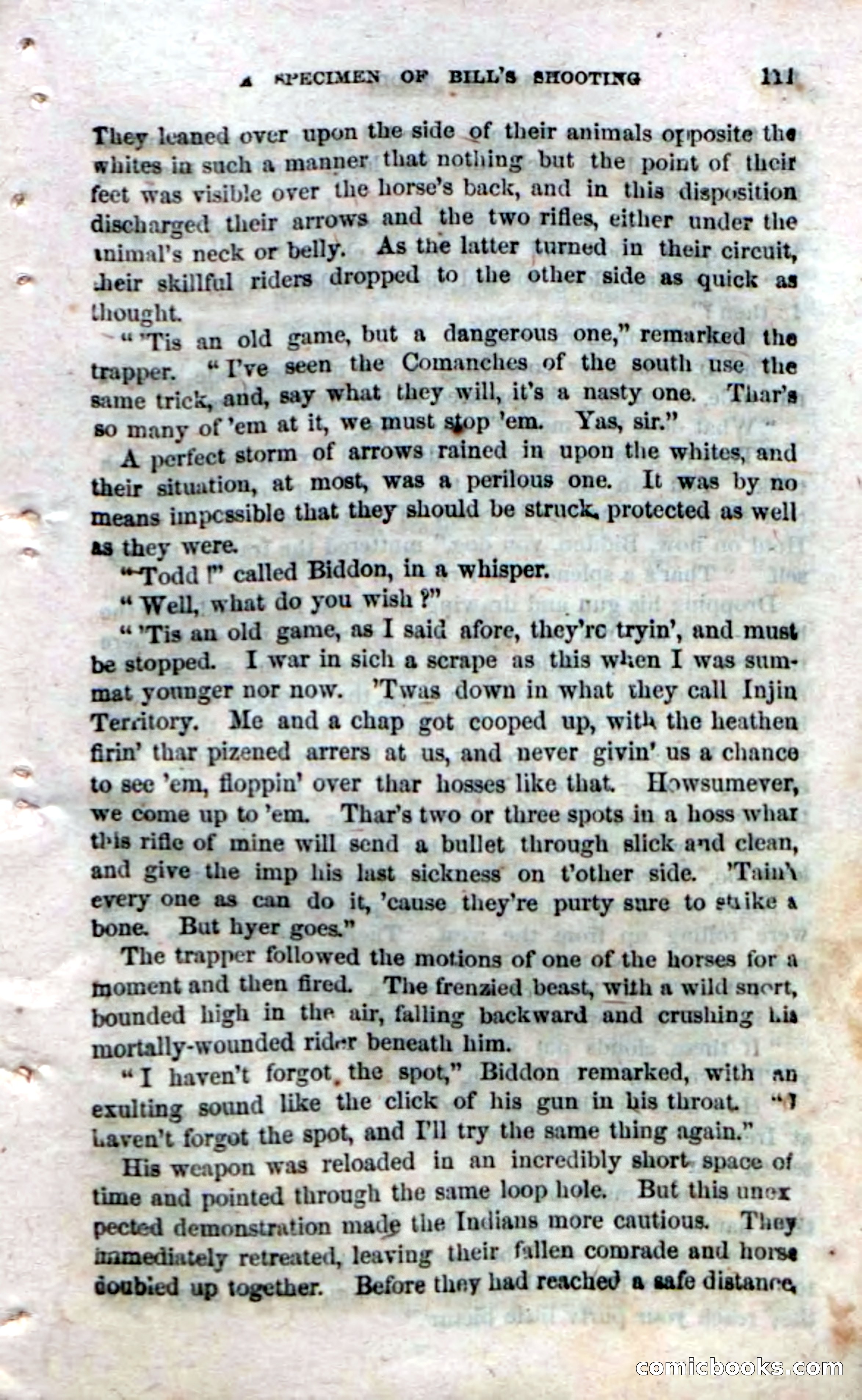 Beadle's Dime Novels No. 18 — page 113 of 136