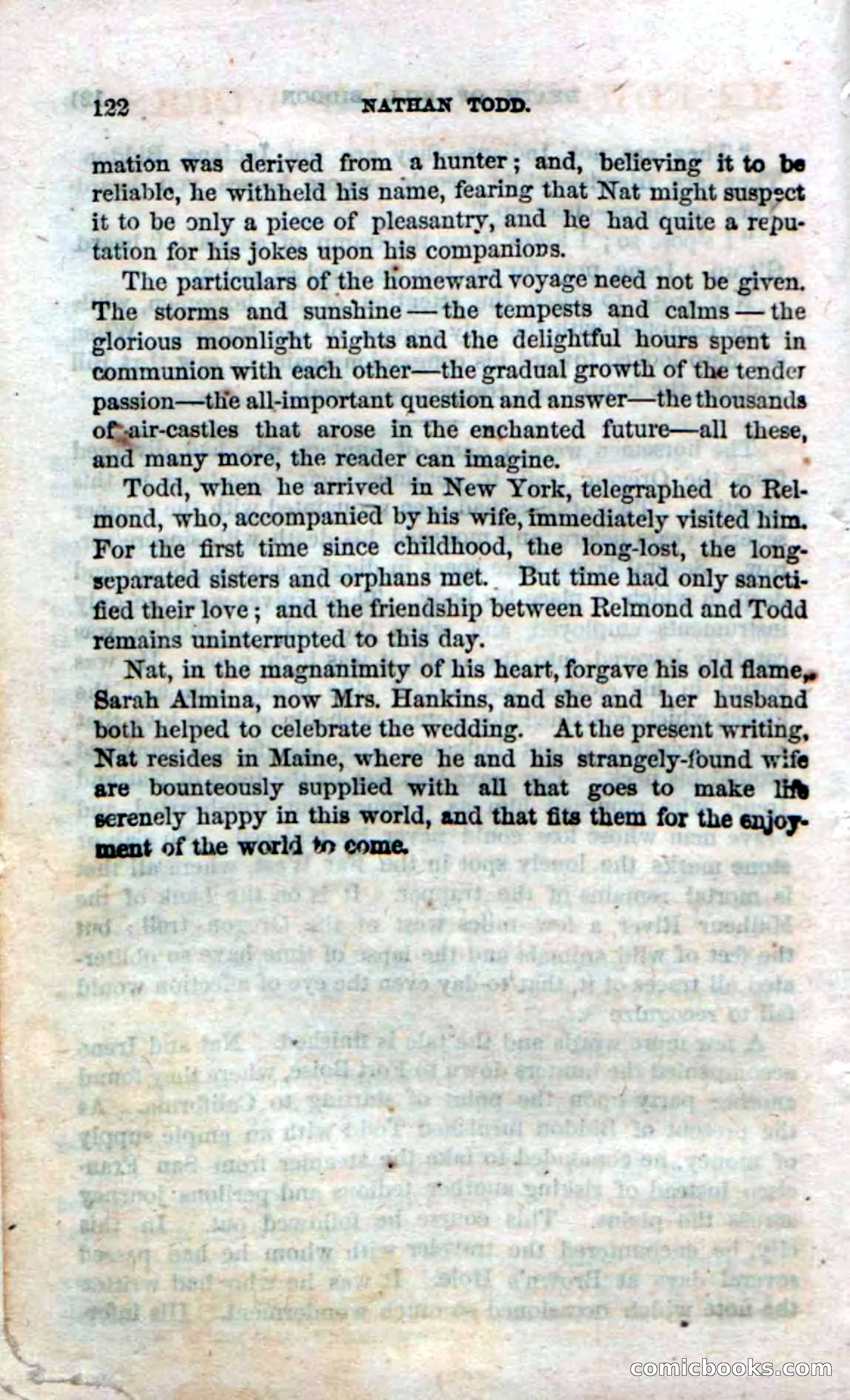 Beadle's Dime Novels No. 18 — page 124 of 136