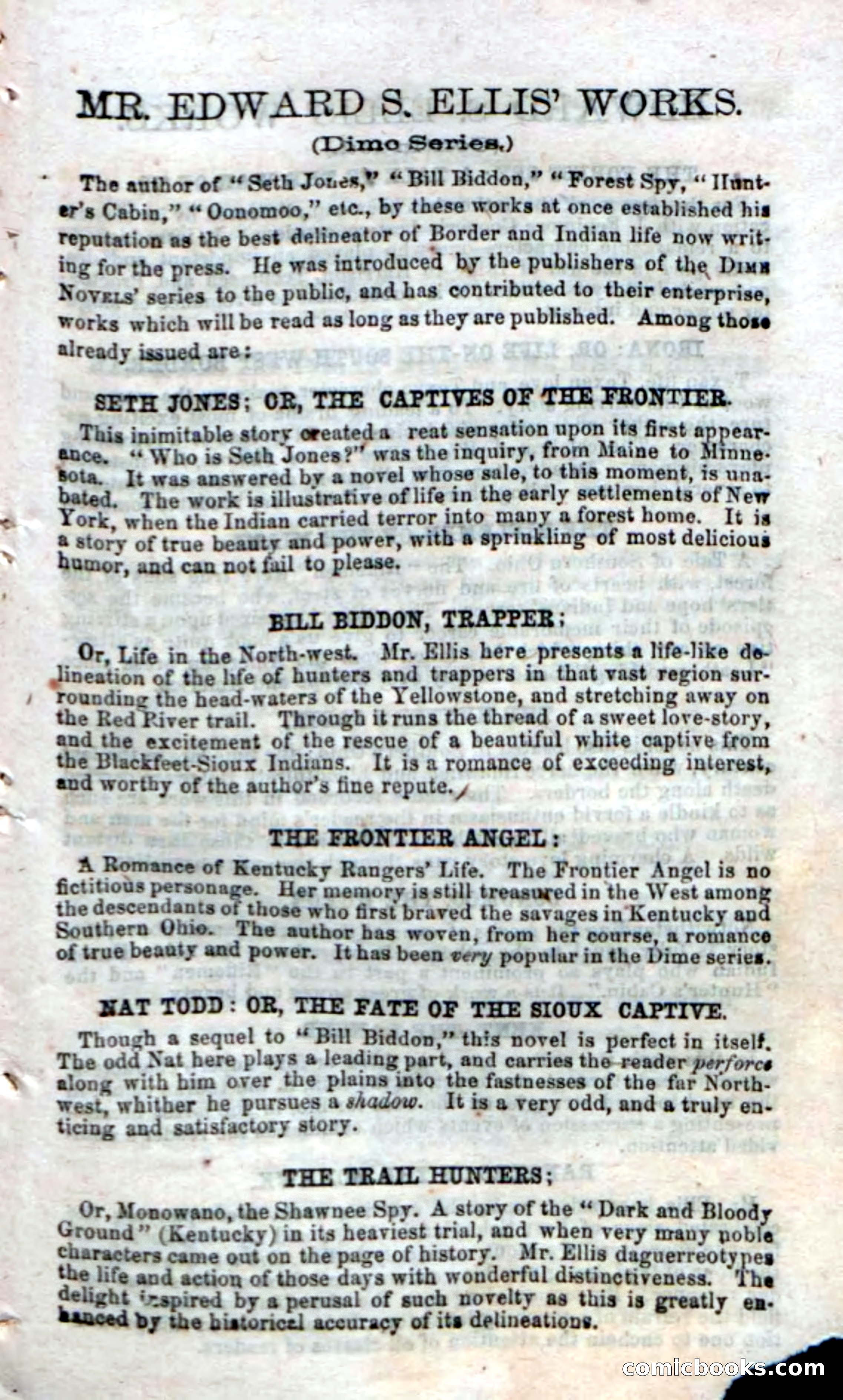 Beadle's Dime Novels No. 18 — page 125 of 136