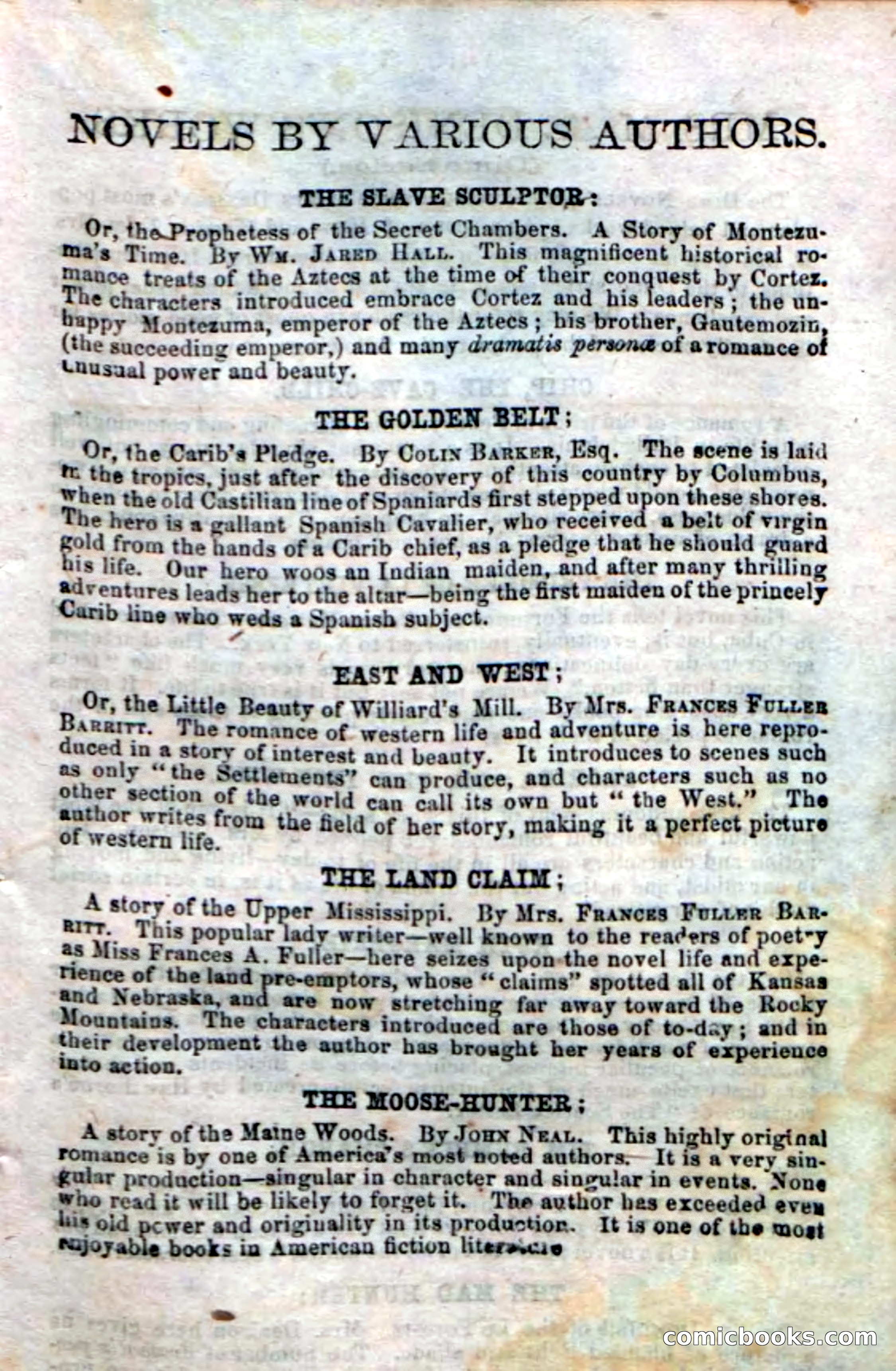 Beadle's Dime Novels No. 18 — page 129 of 136