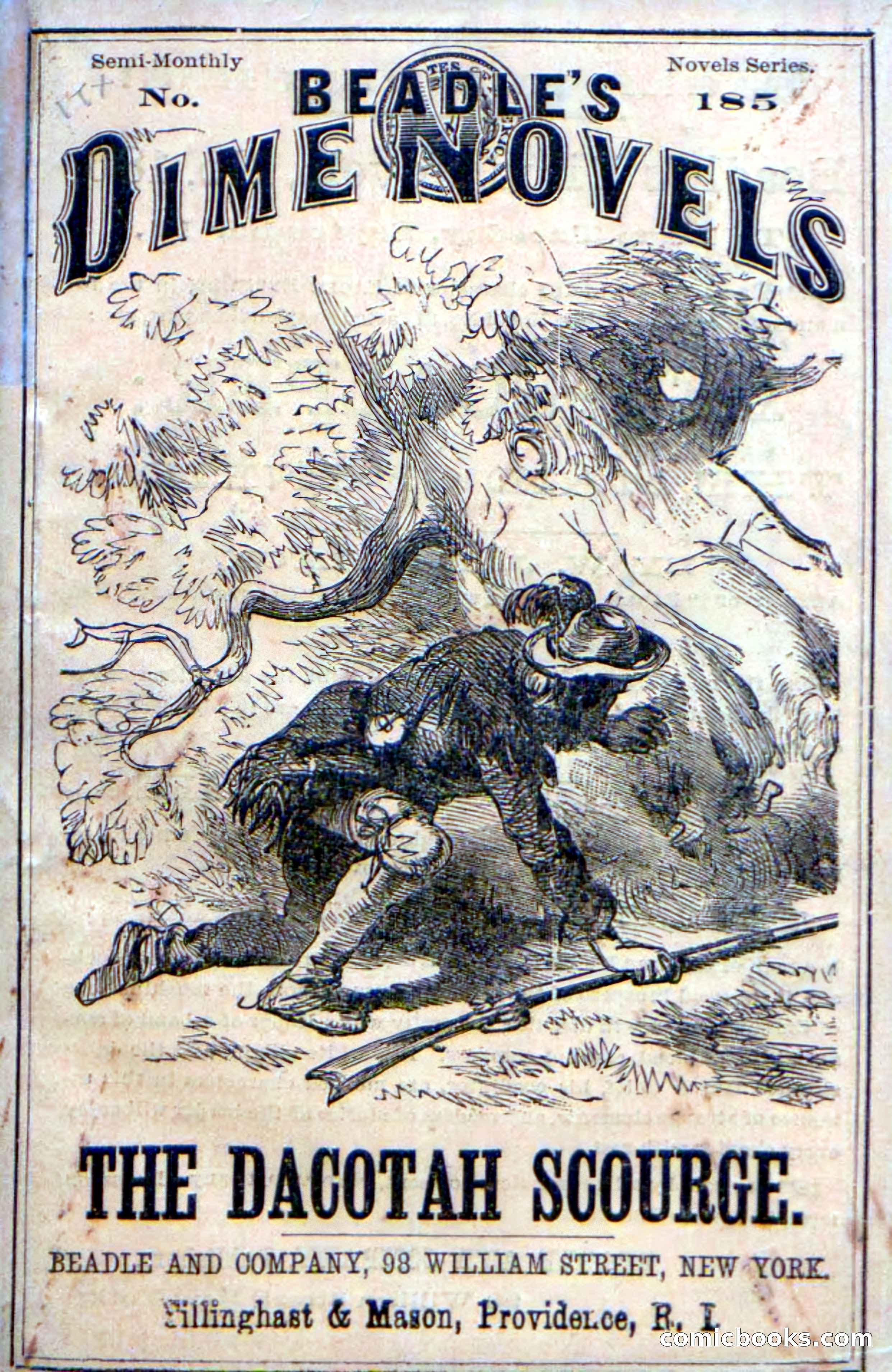 Beadle's Dime Novels No. 185: The Dacotah Scourge