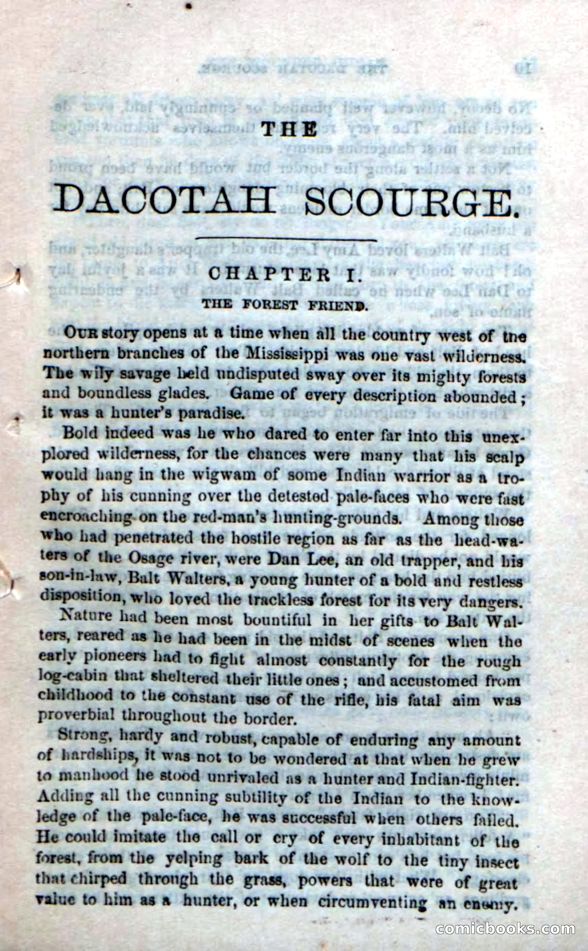 Beadle's Dime Novels No. 185: The Dacotah Scourge — page 7 of 100