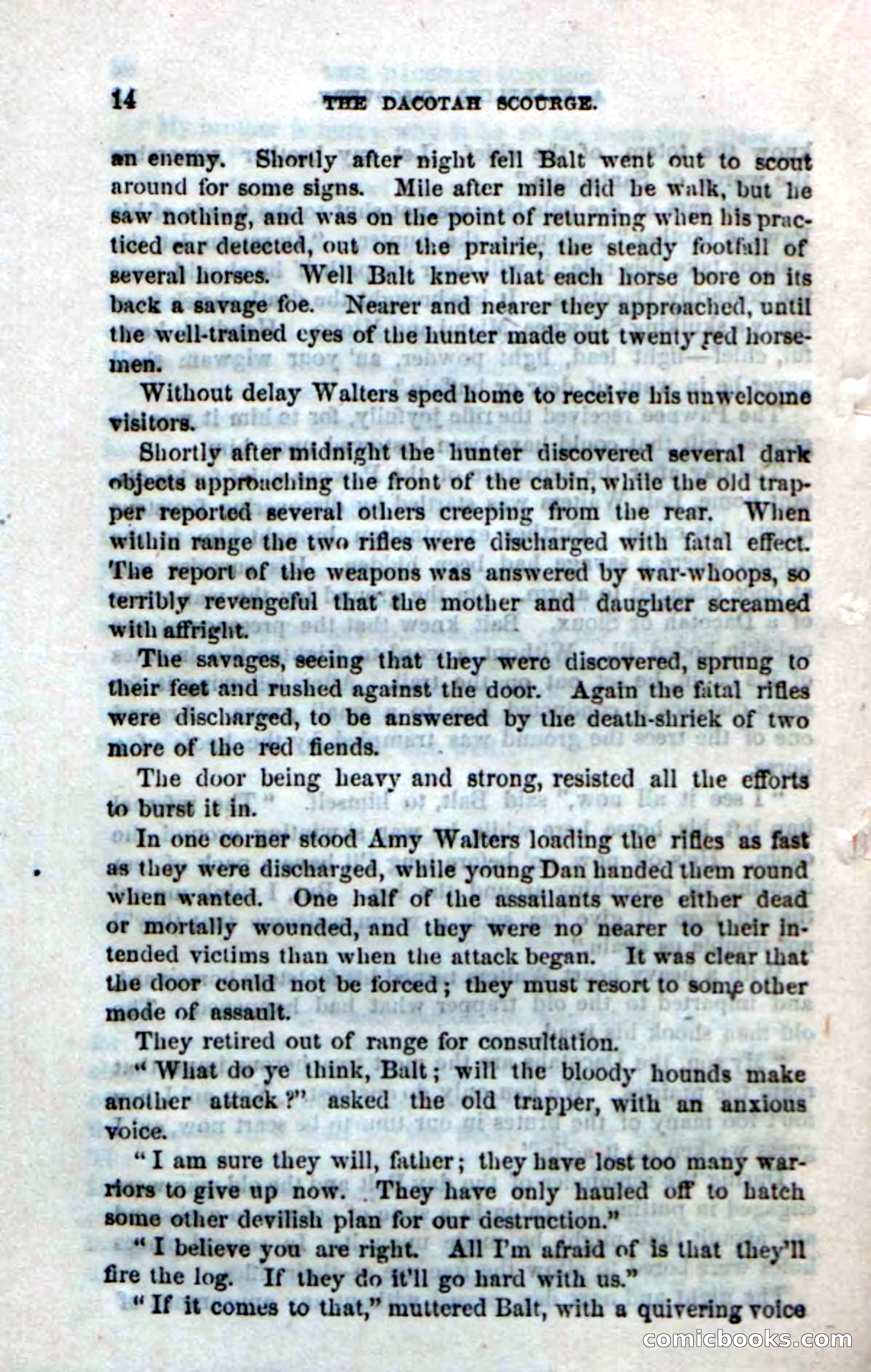 Beadle's Dime Novels No. 185: The Dacotah Scourge — page 12 of 100