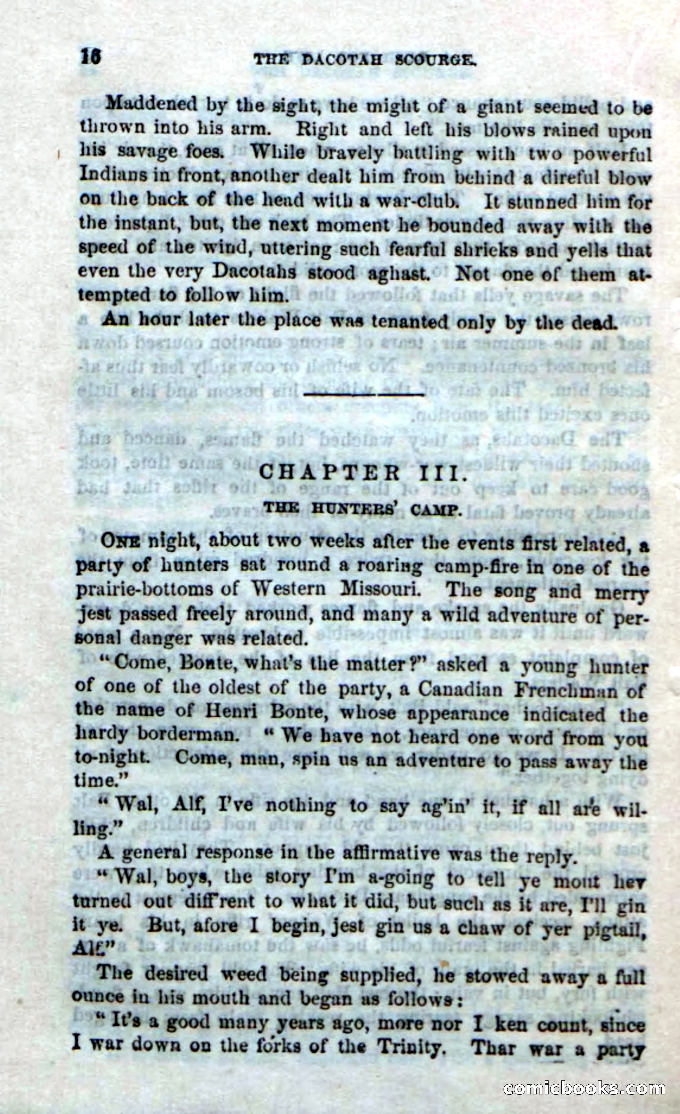Beadle's Dime Novels No. 185: The Dacotah Scourge — page 14 of 100