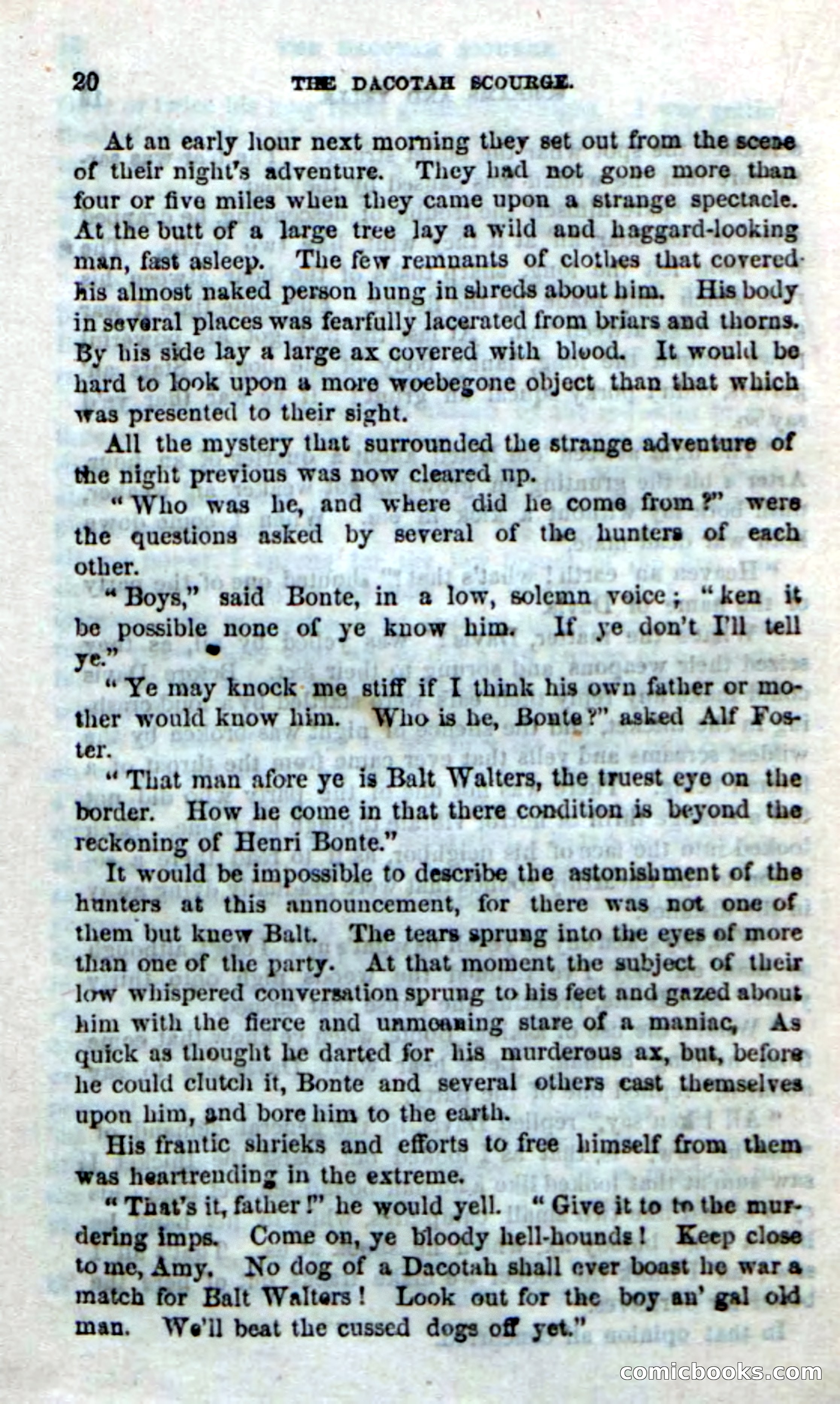 Beadle's Dime Novels No. 185: The Dacotah Scourge — page 18 of 100