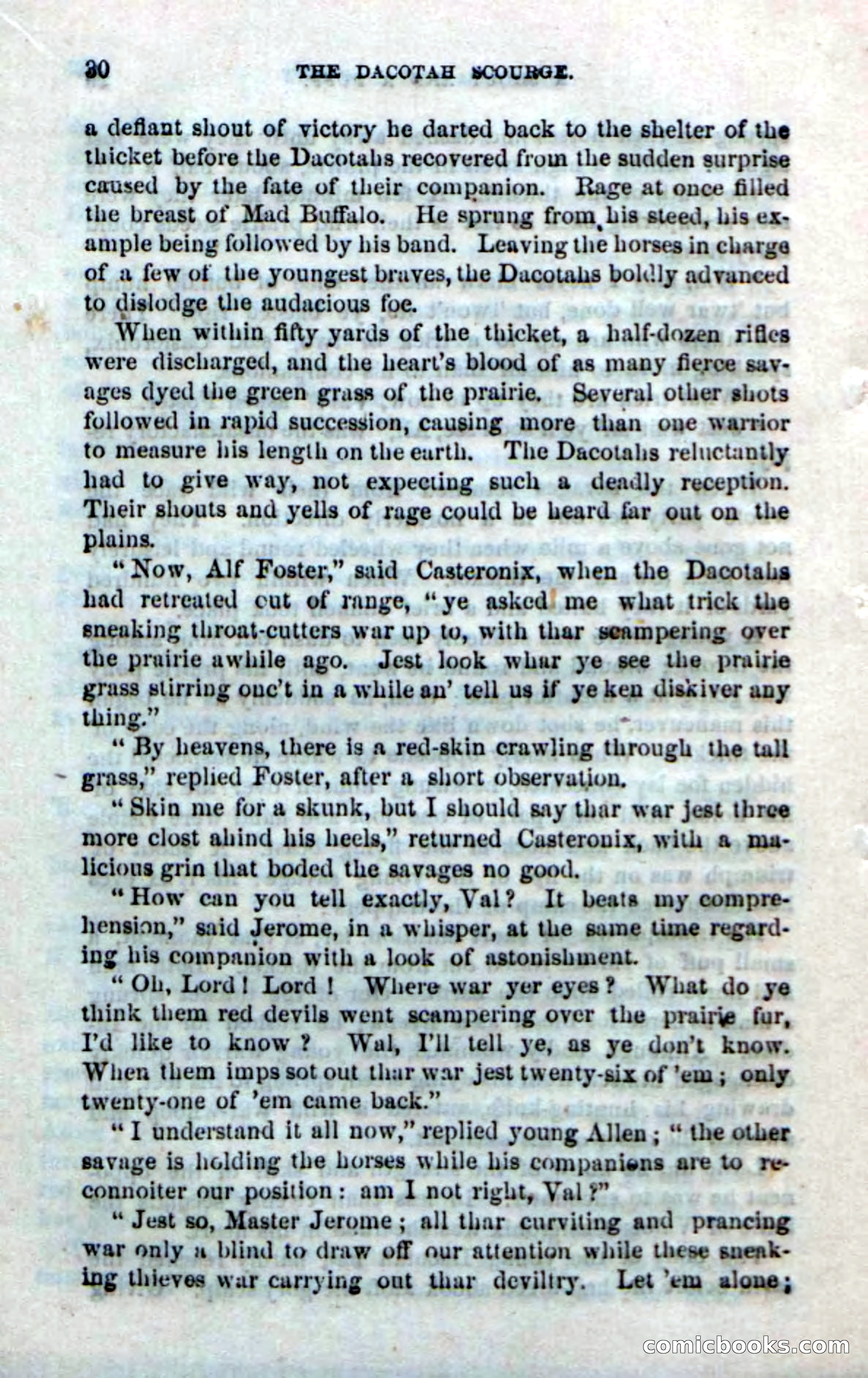 Beadle's Dime Novels No. 185: The Dacotah Scourge — page 28 of 100