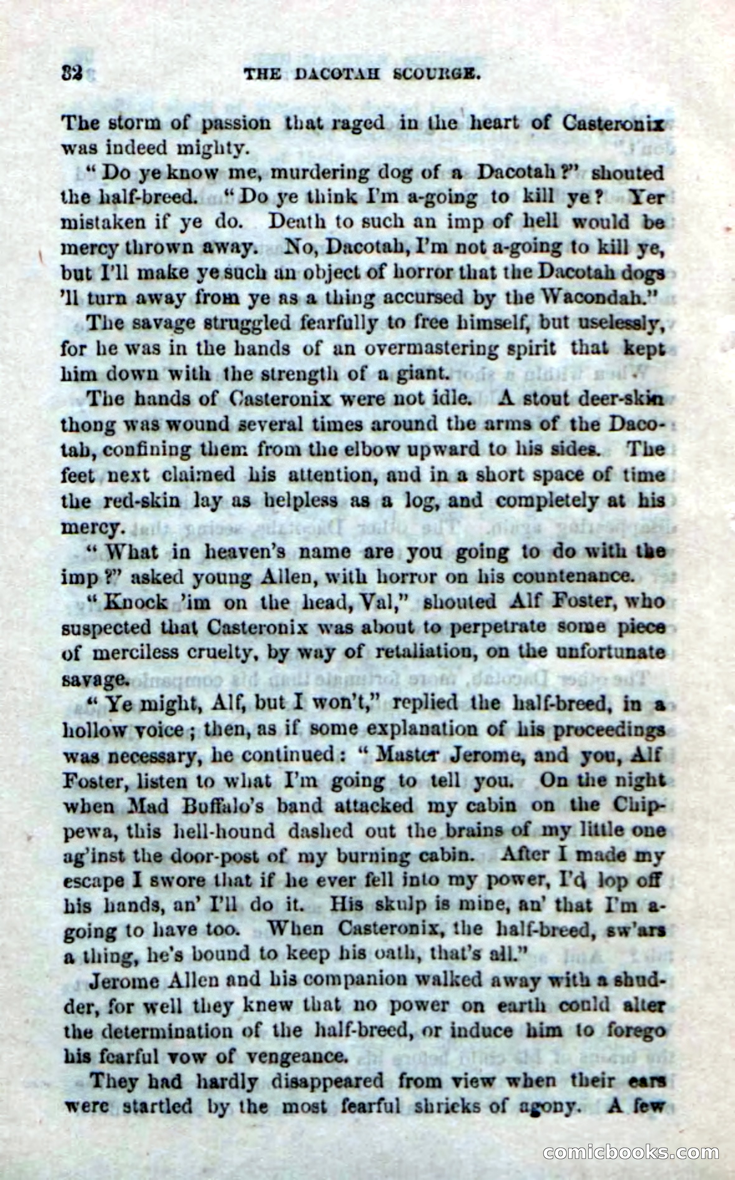 Beadle's Dime Novels No. 185: The Dacotah Scourge — page 30 of 100