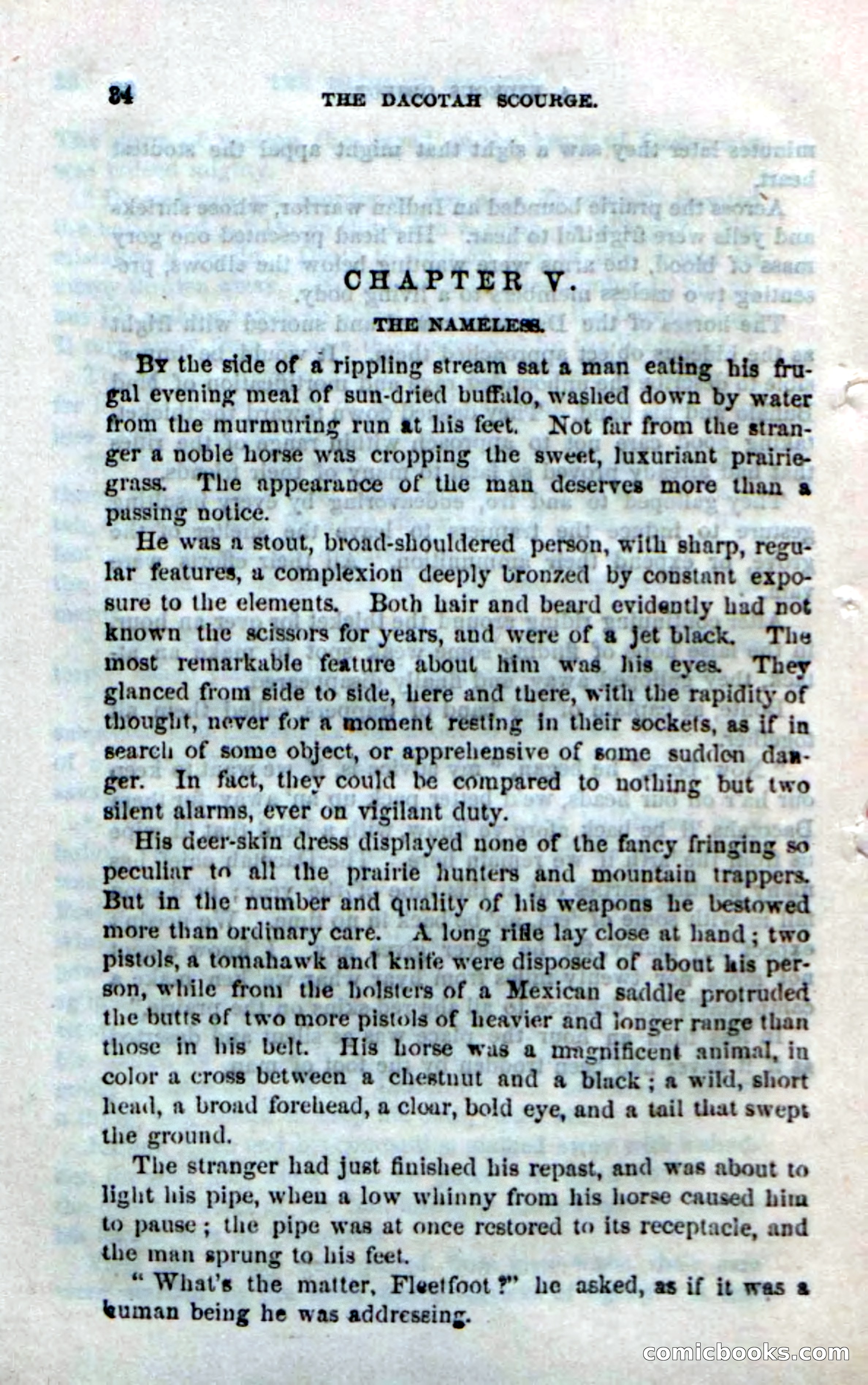 Beadle's Dime Novels No. 185: The Dacotah Scourge — page 32 of 100