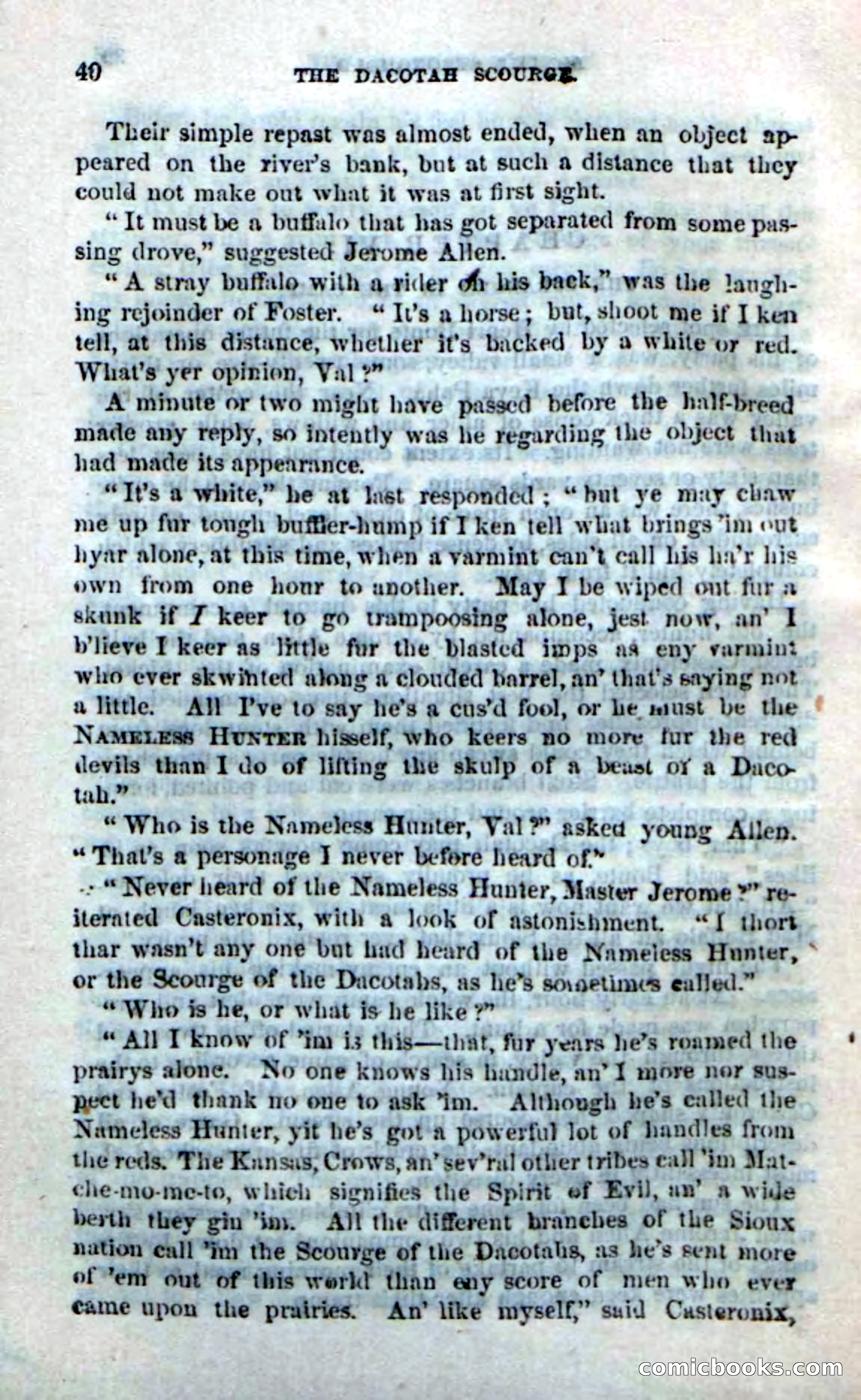 Beadle's Dime Novels No. 185: The Dacotah Scourge — page 38 of 100