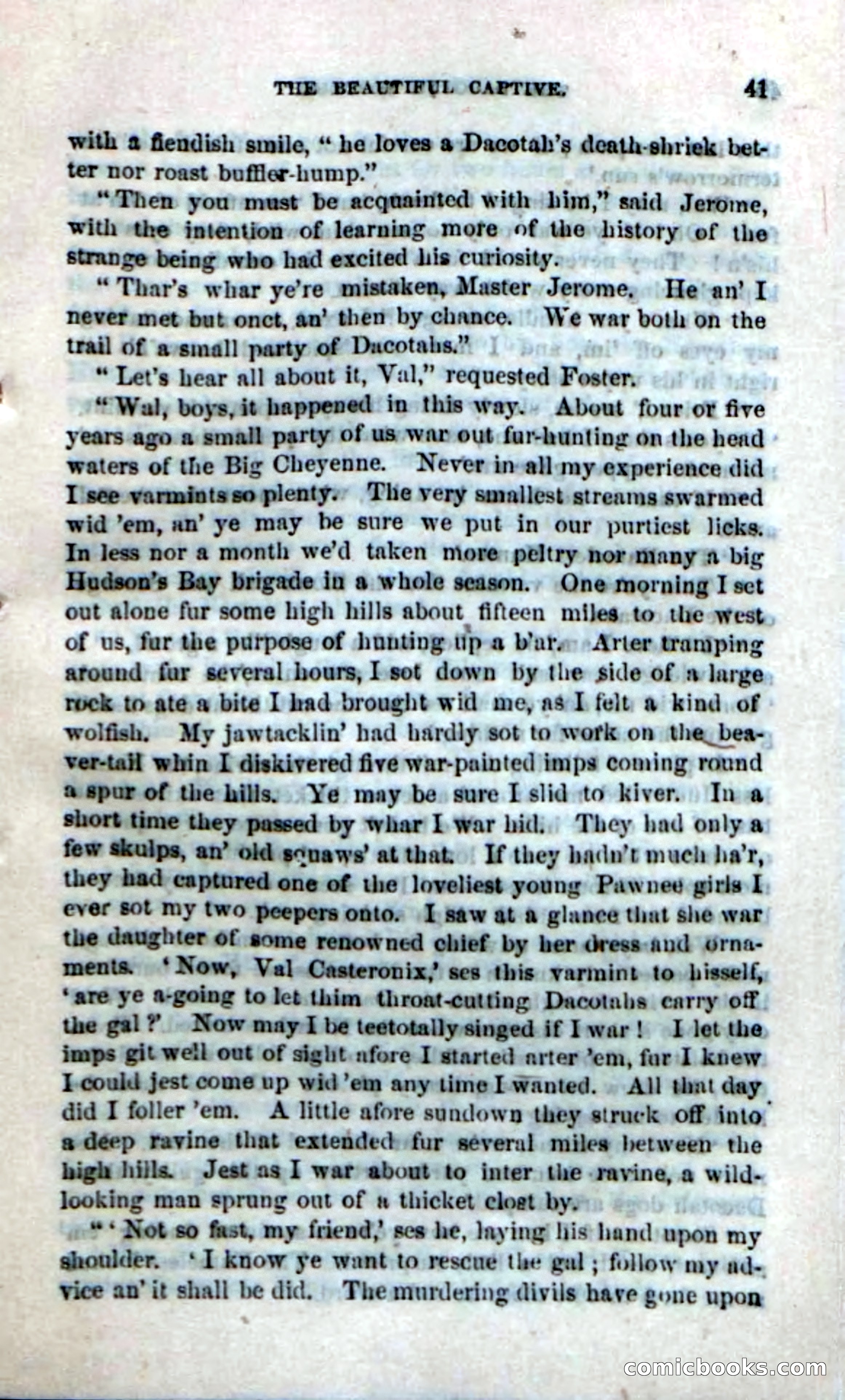 Beadle's Dime Novels No. 185: The Dacotah Scourge — page 39 of 100
