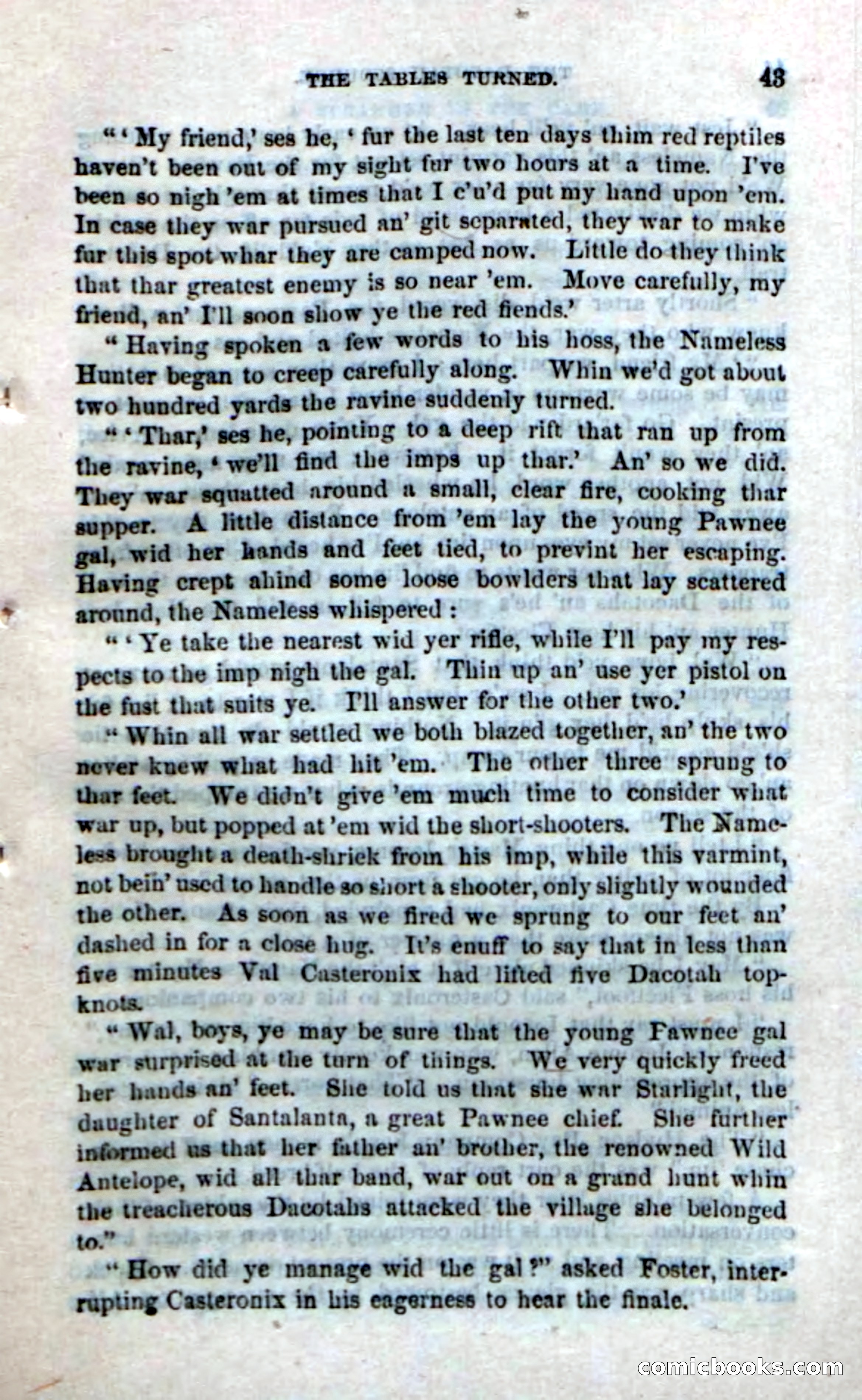 Beadle's Dime Novels No. 185: The Dacotah Scourge — page 41 of 100