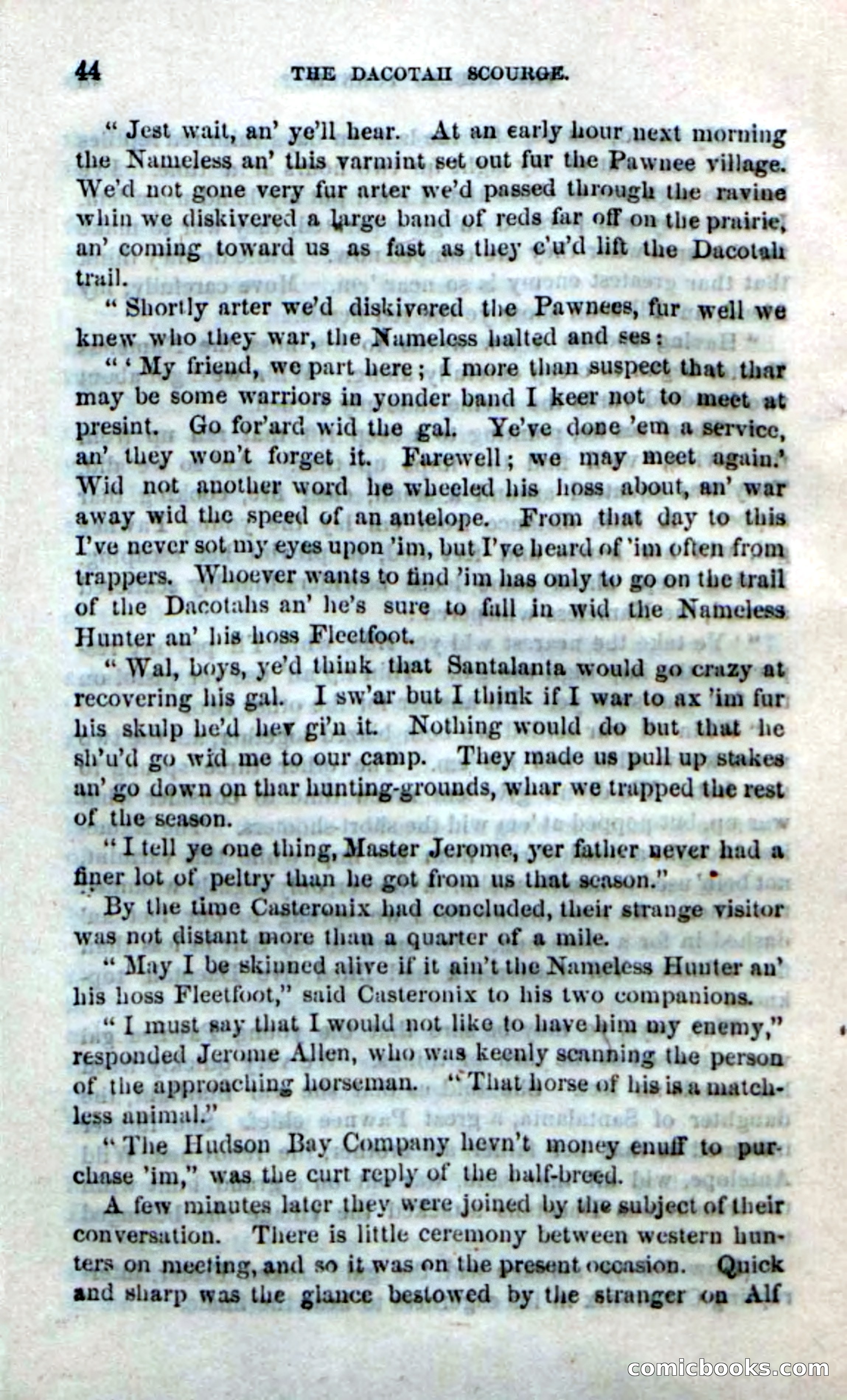 Beadle's Dime Novels No. 185: The Dacotah Scourge — page 42 of 100