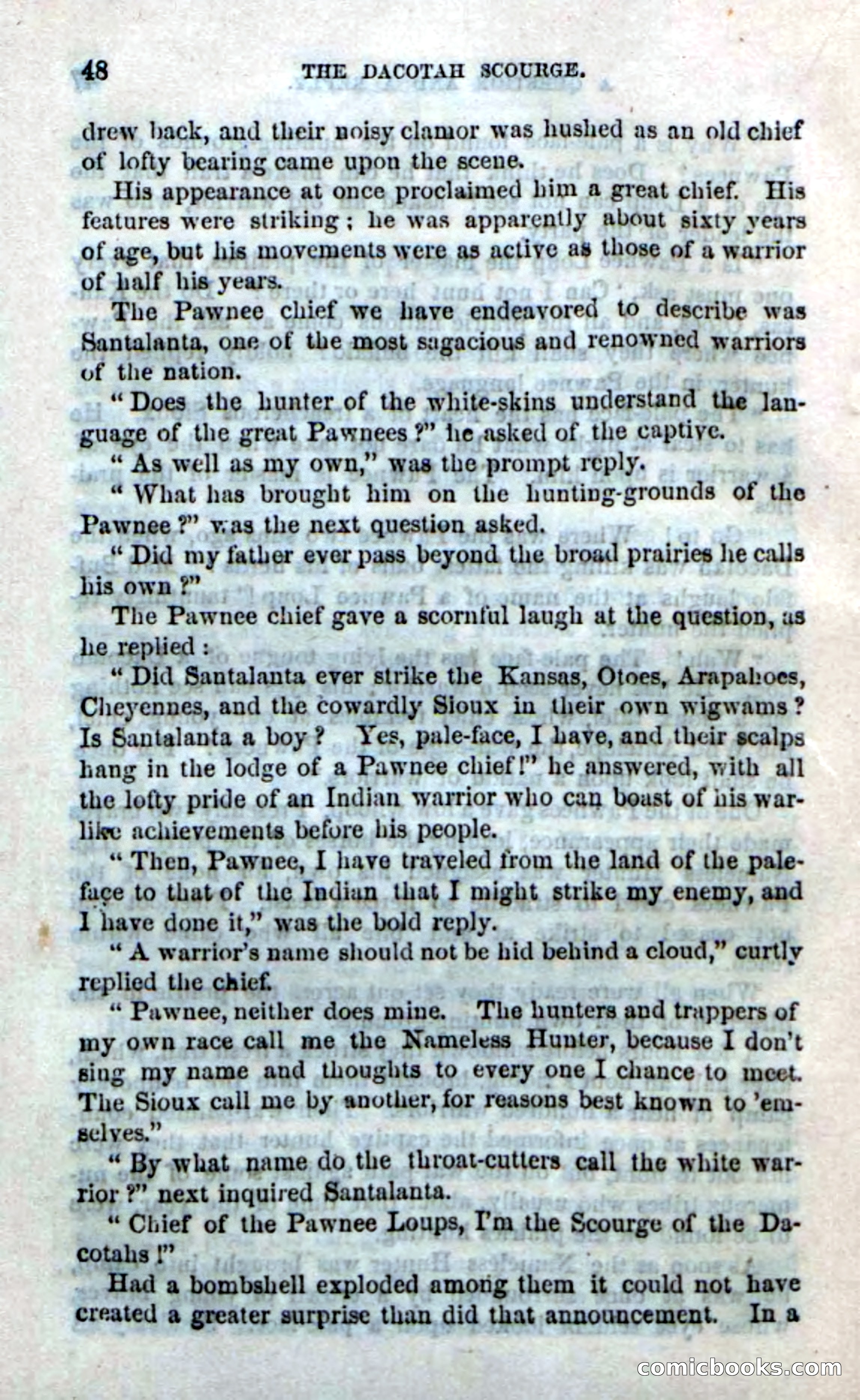 Beadle's Dime Novels No. 185: The Dacotah Scourge — page 46 of 100