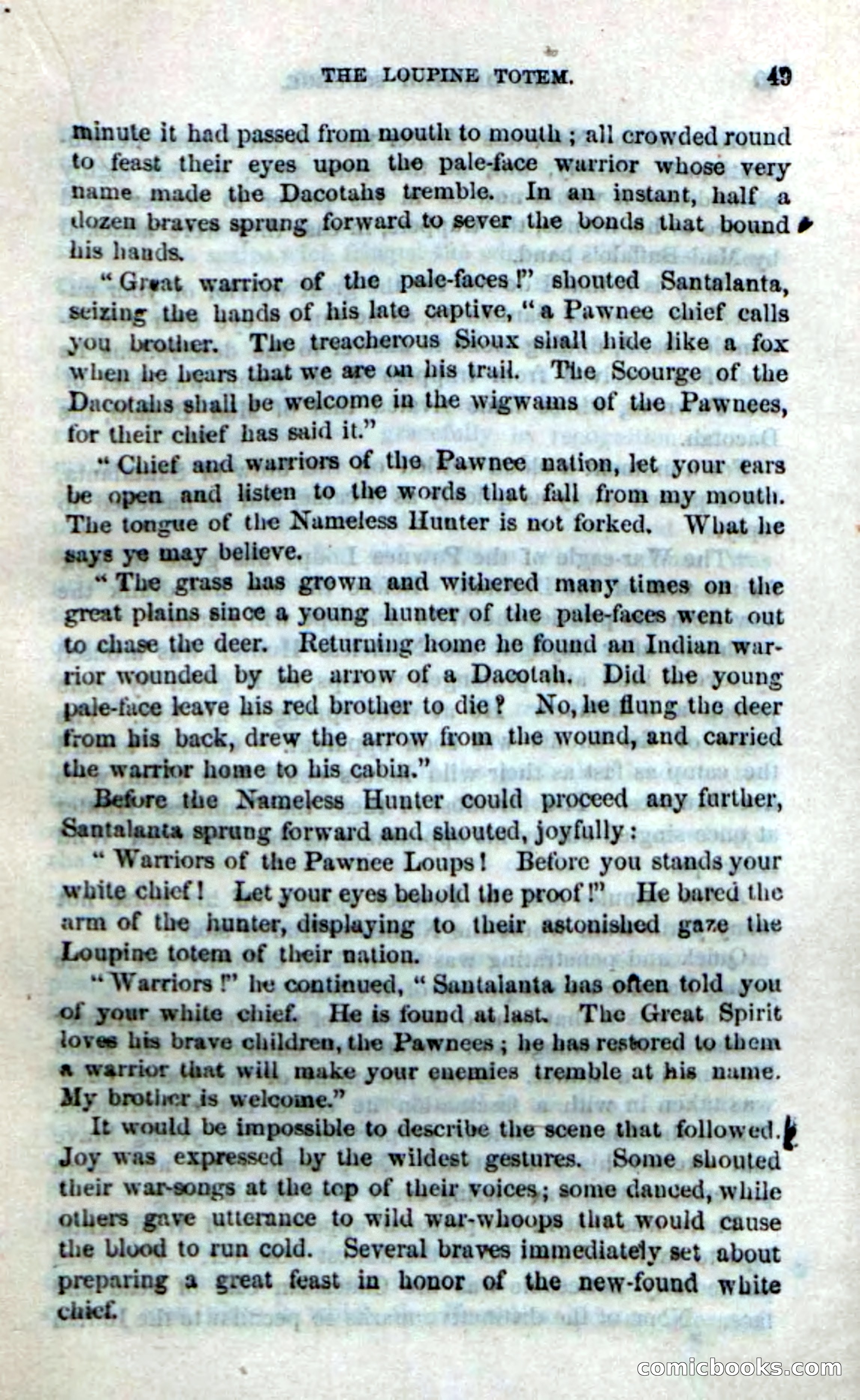 Beadle's Dime Novels No. 185: The Dacotah Scourge — page 47 of 100