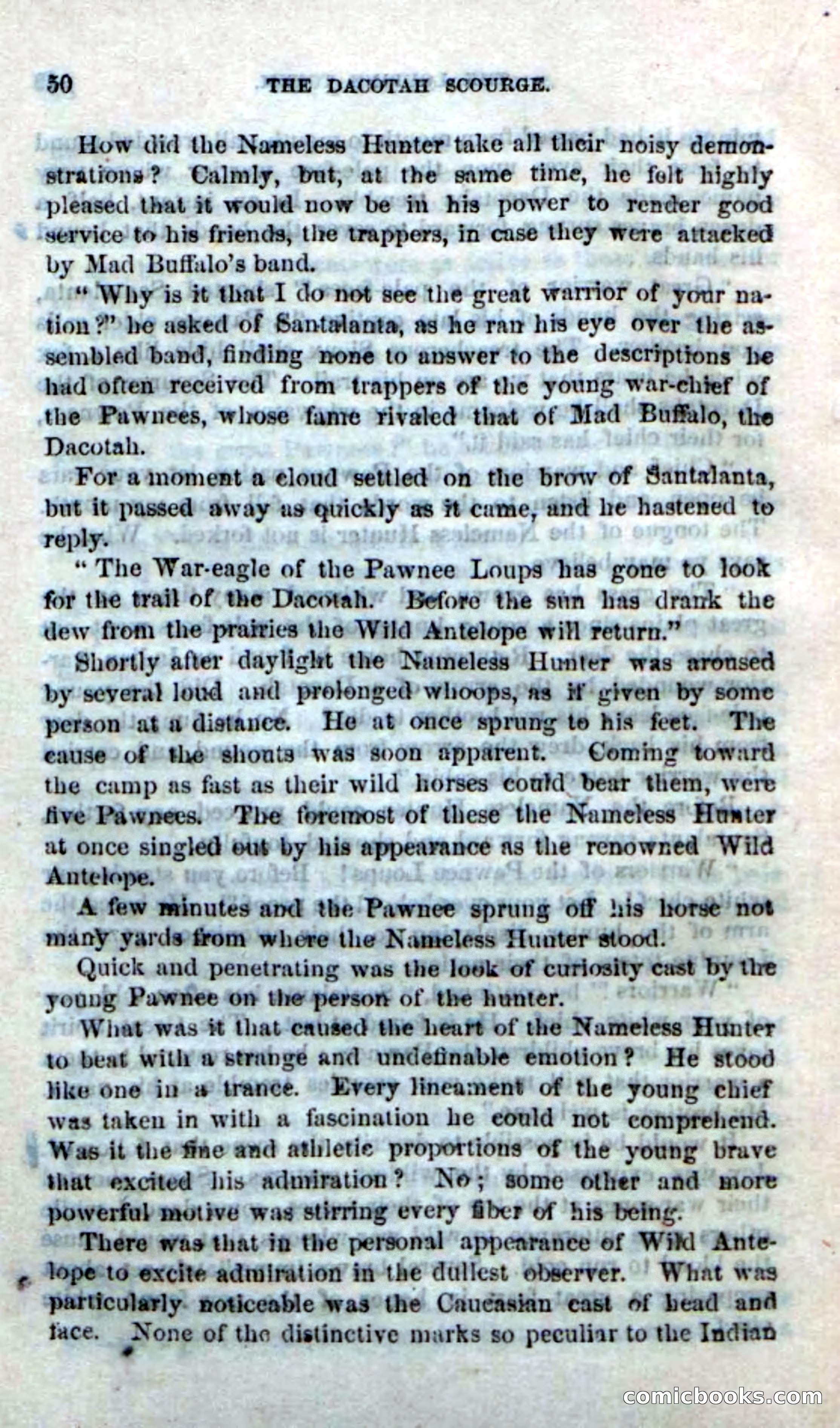 Beadle's Dime Novels No. 185: The Dacotah Scourge — page 48 of 100