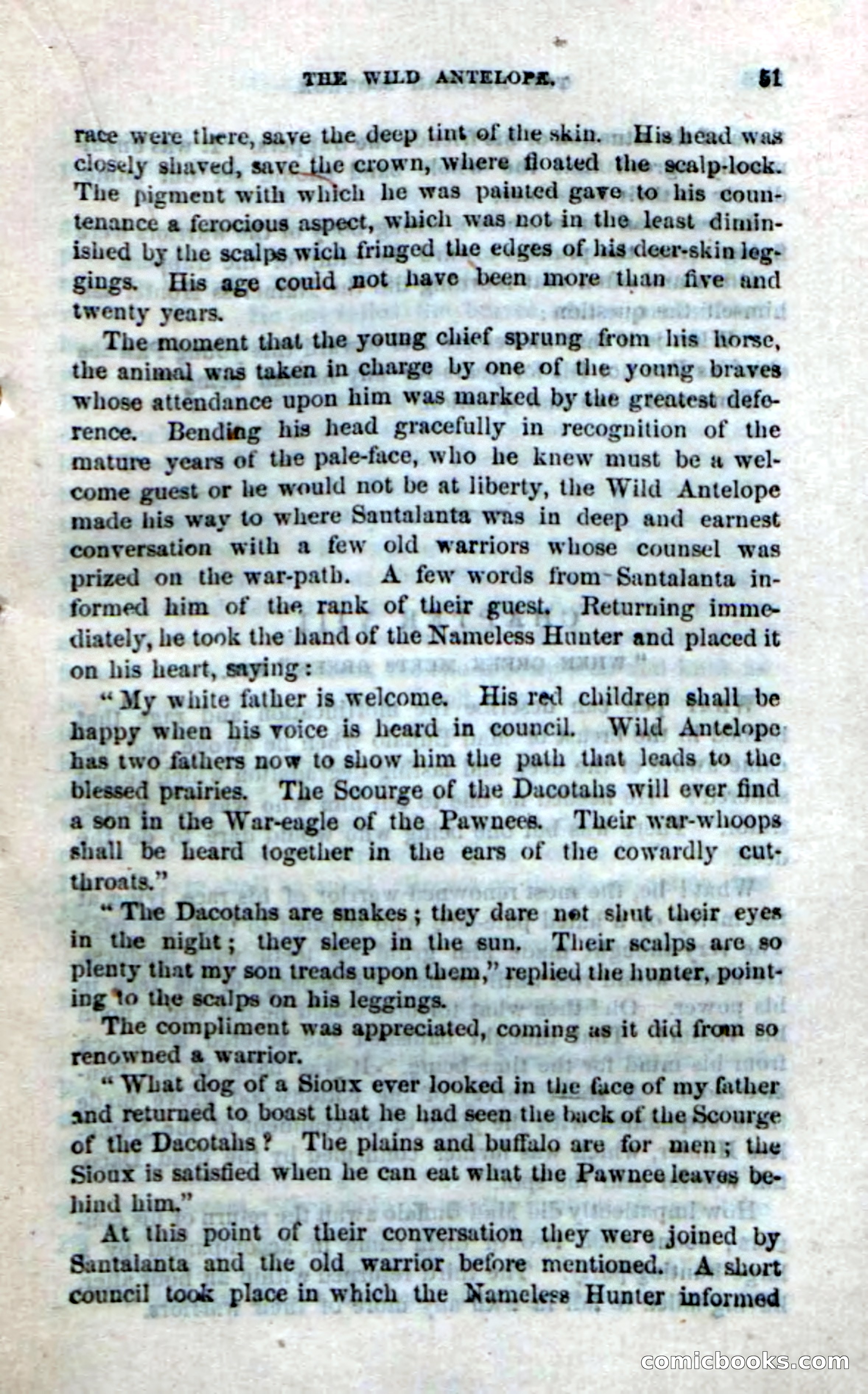 Beadle's Dime Novels No. 185: The Dacotah Scourge — page 49 of 100