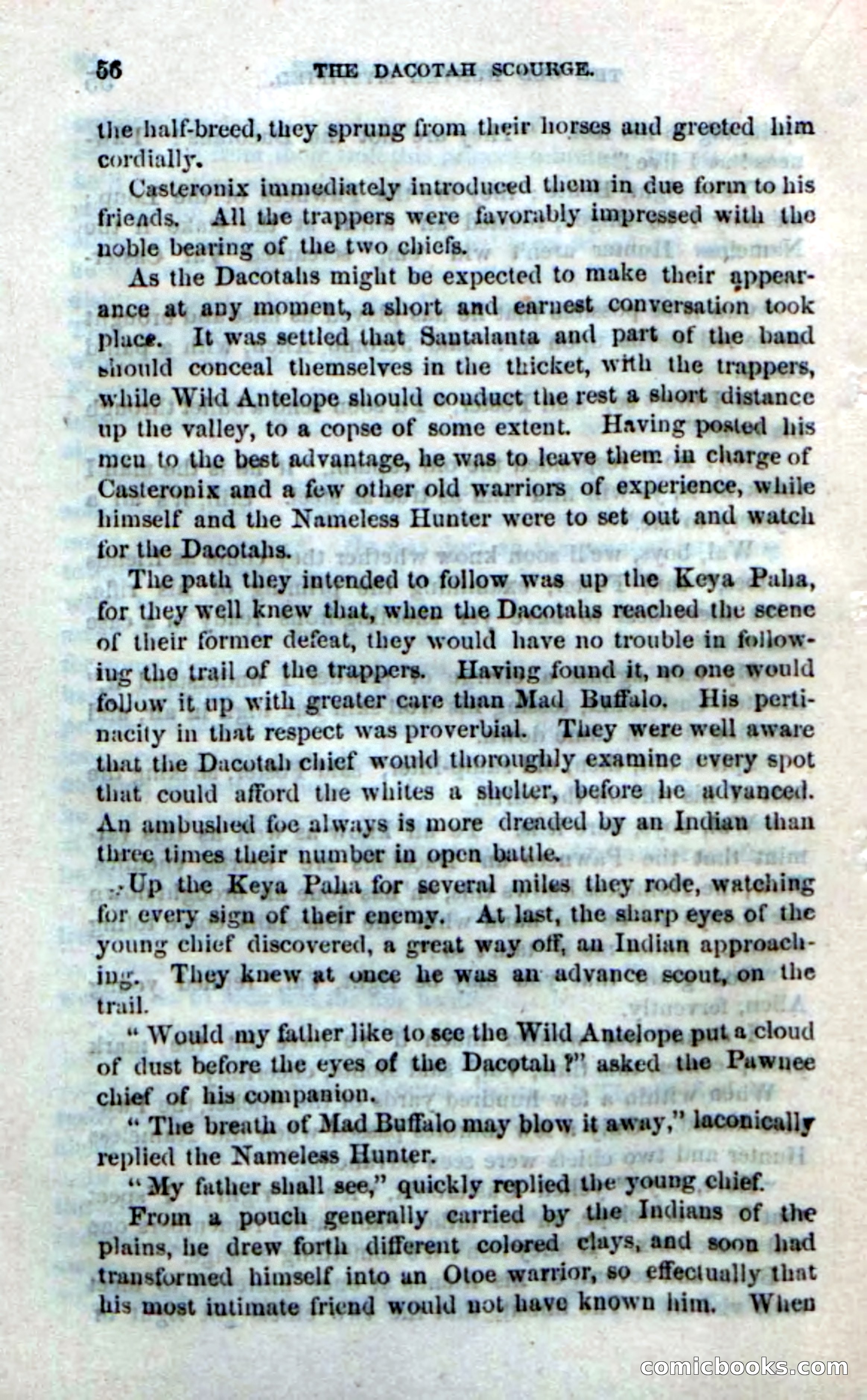 Beadle's Dime Novels No. 185: The Dacotah Scourge — page 54 of 100