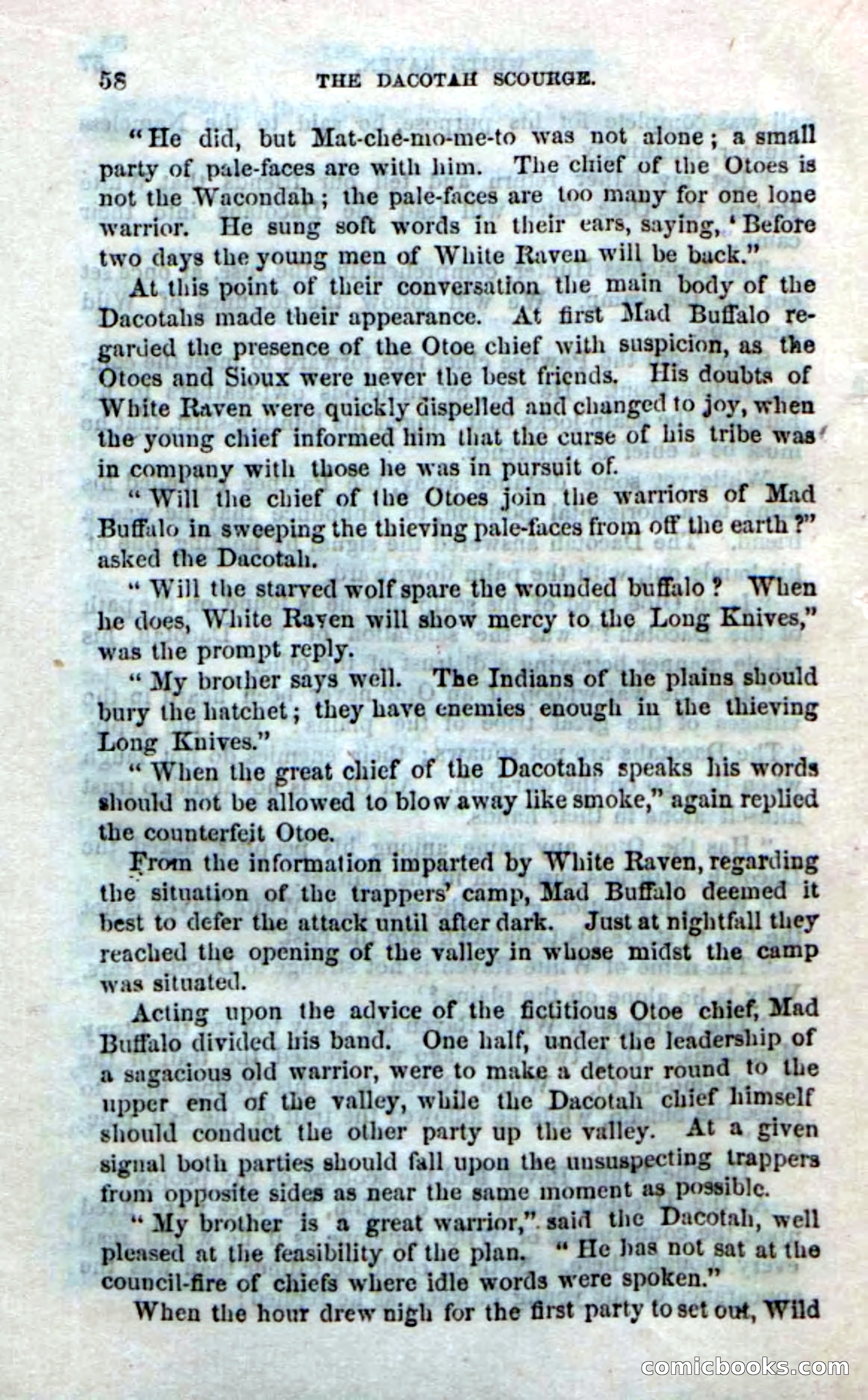 Beadle's Dime Novels No. 185: The Dacotah Scourge — page 56 of 100