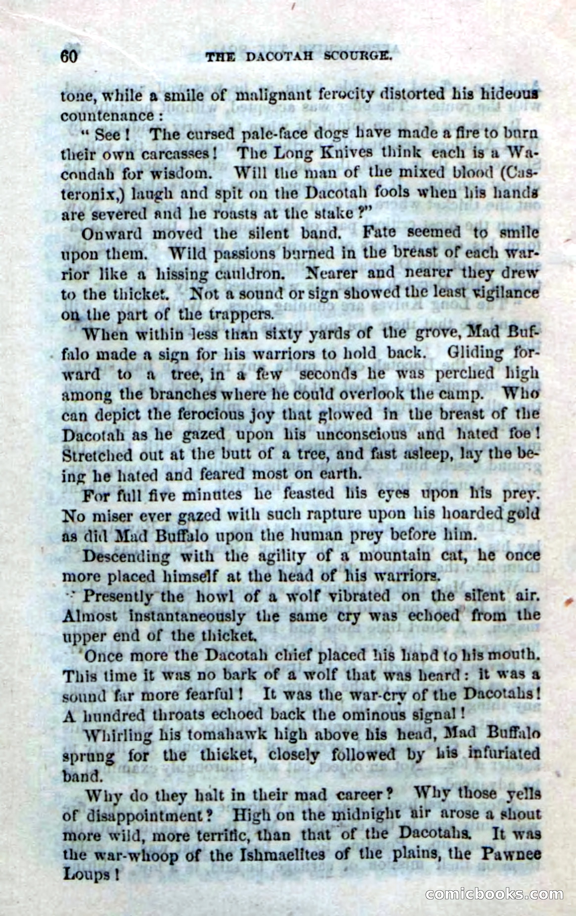 Beadle's Dime Novels No. 185: The Dacotah Scourge — page 58 of 100